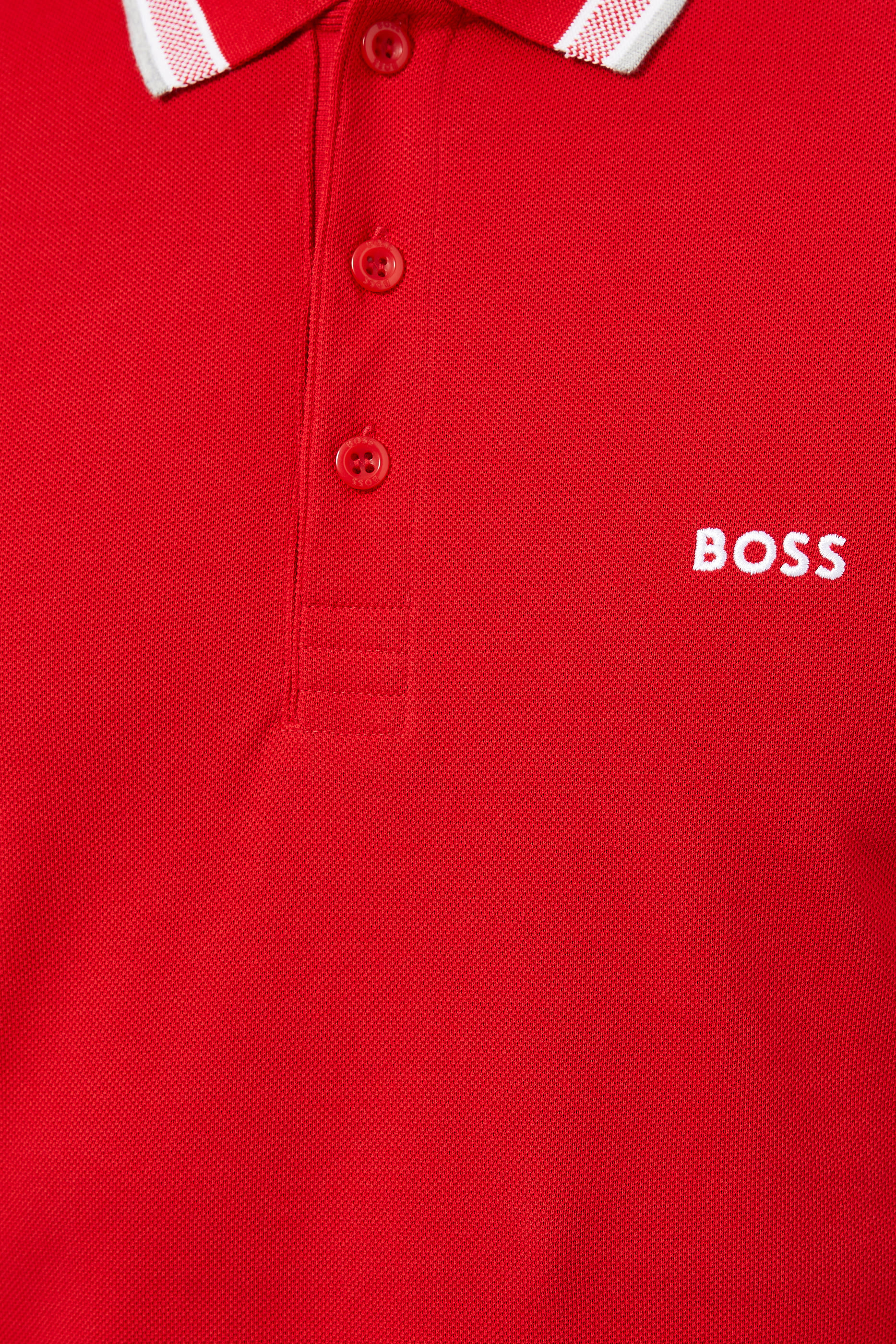 Paddy Polo Shirt with Curved Logo