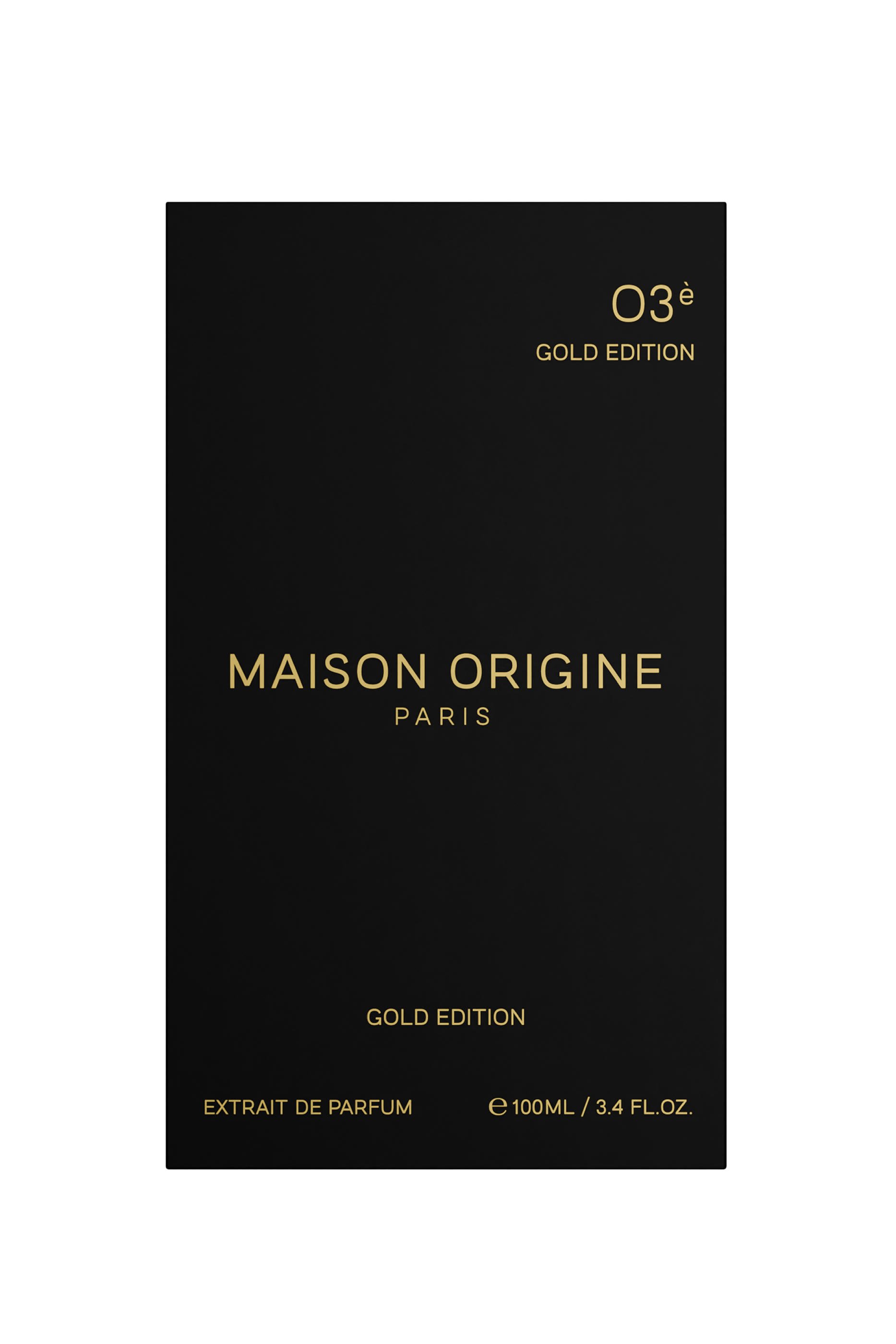 Gold O3è Extrait de Parfum