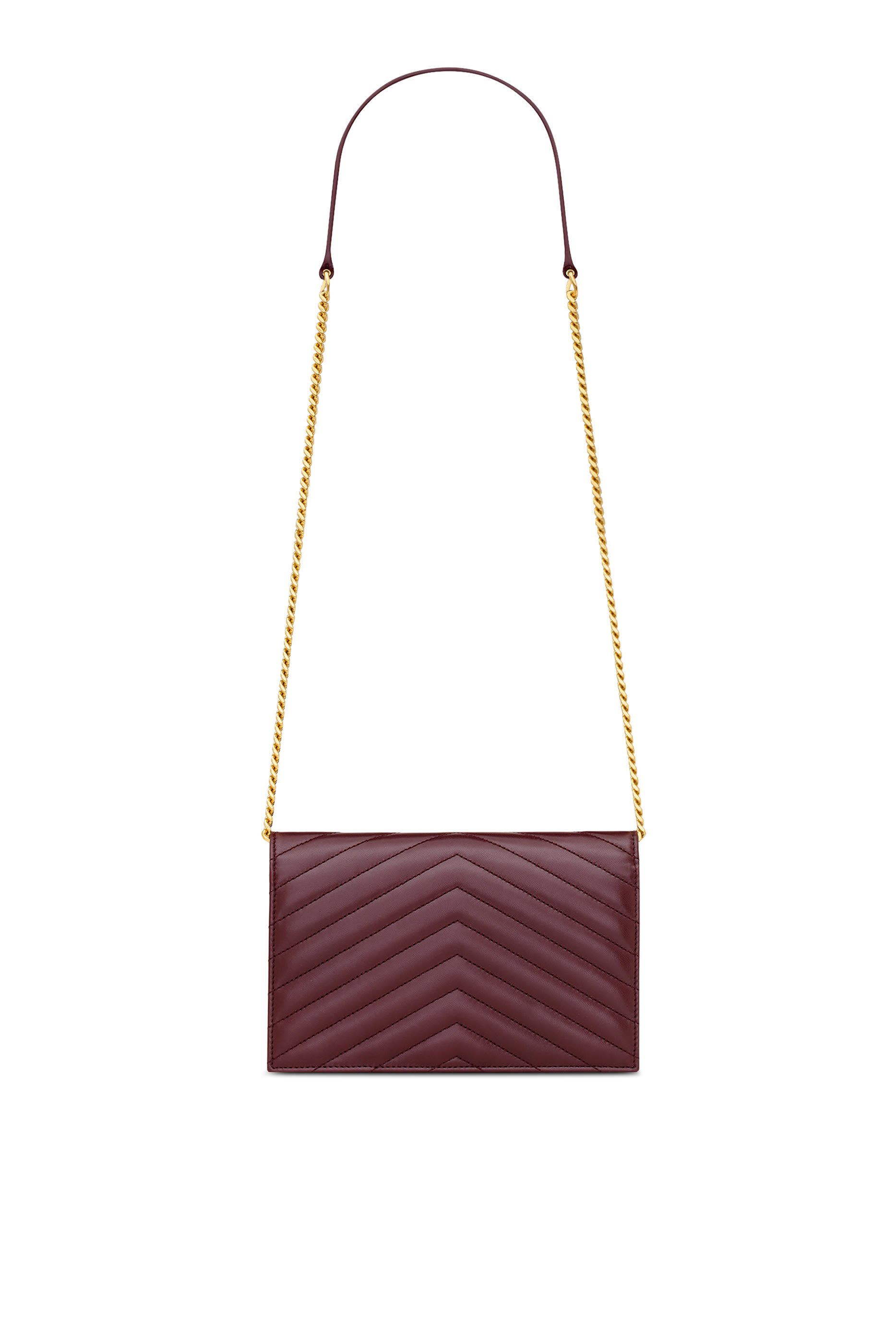 Cassandre Envelope Chain Wallet in Lambskin 