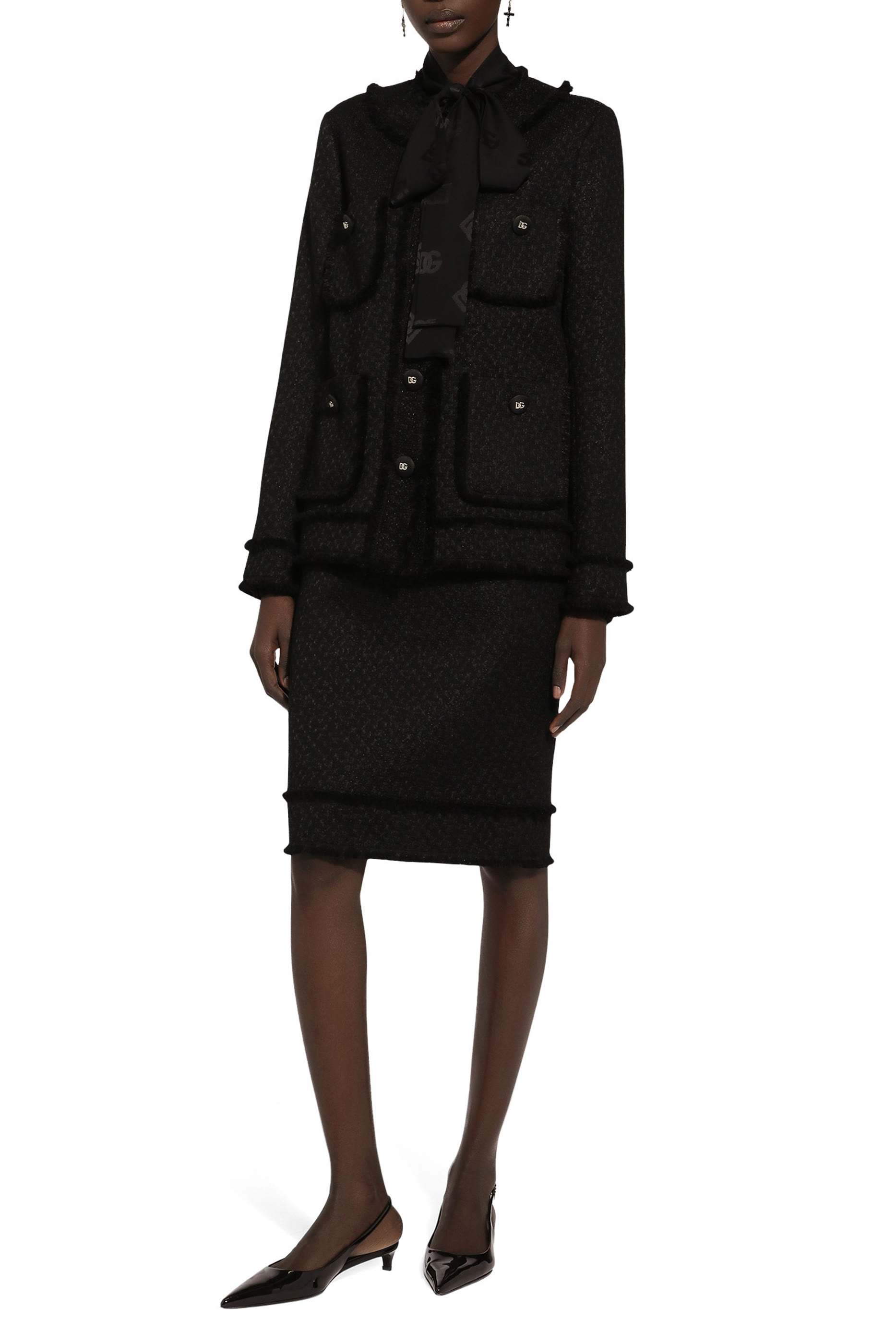 DG All-Over Logo Blouse