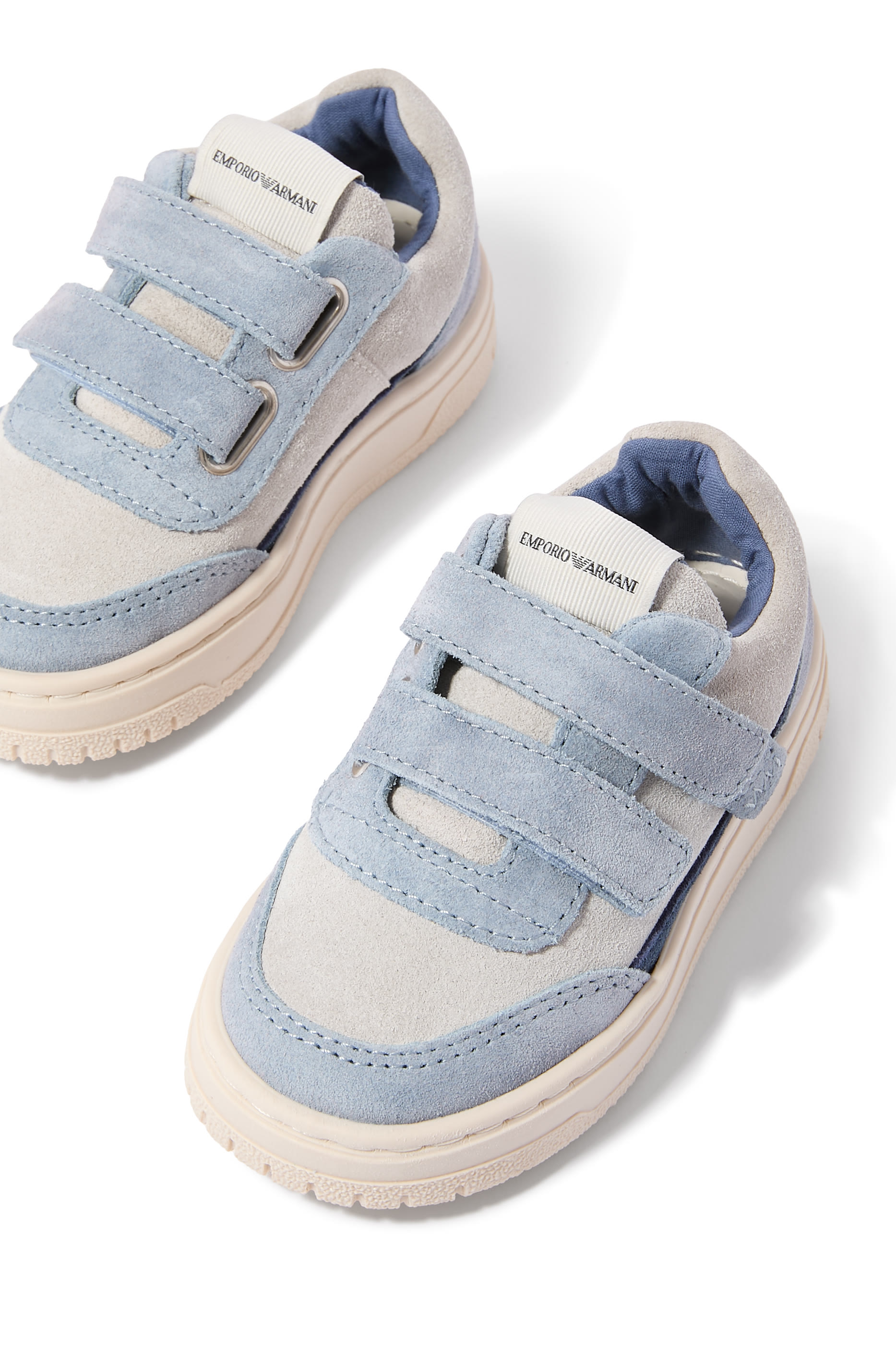 Kids Velcro Suede Sneakers