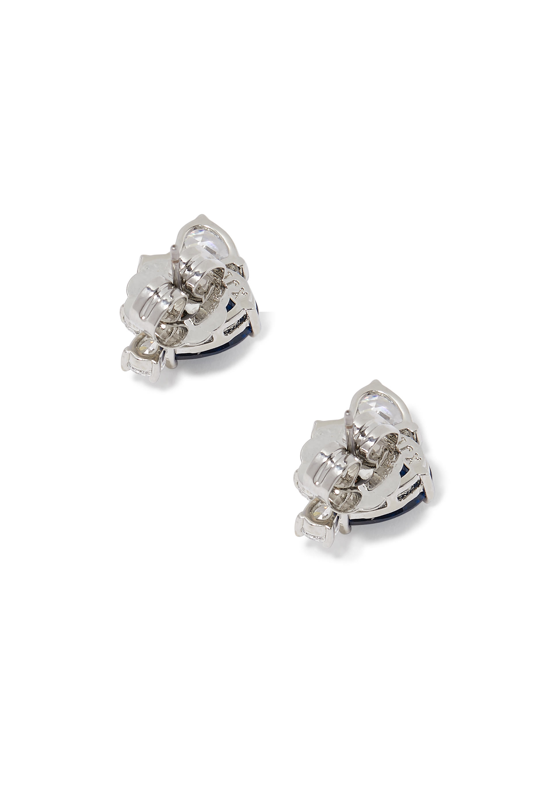 Pear Marquis Cluster Half Earrings, Cubic Zirconia