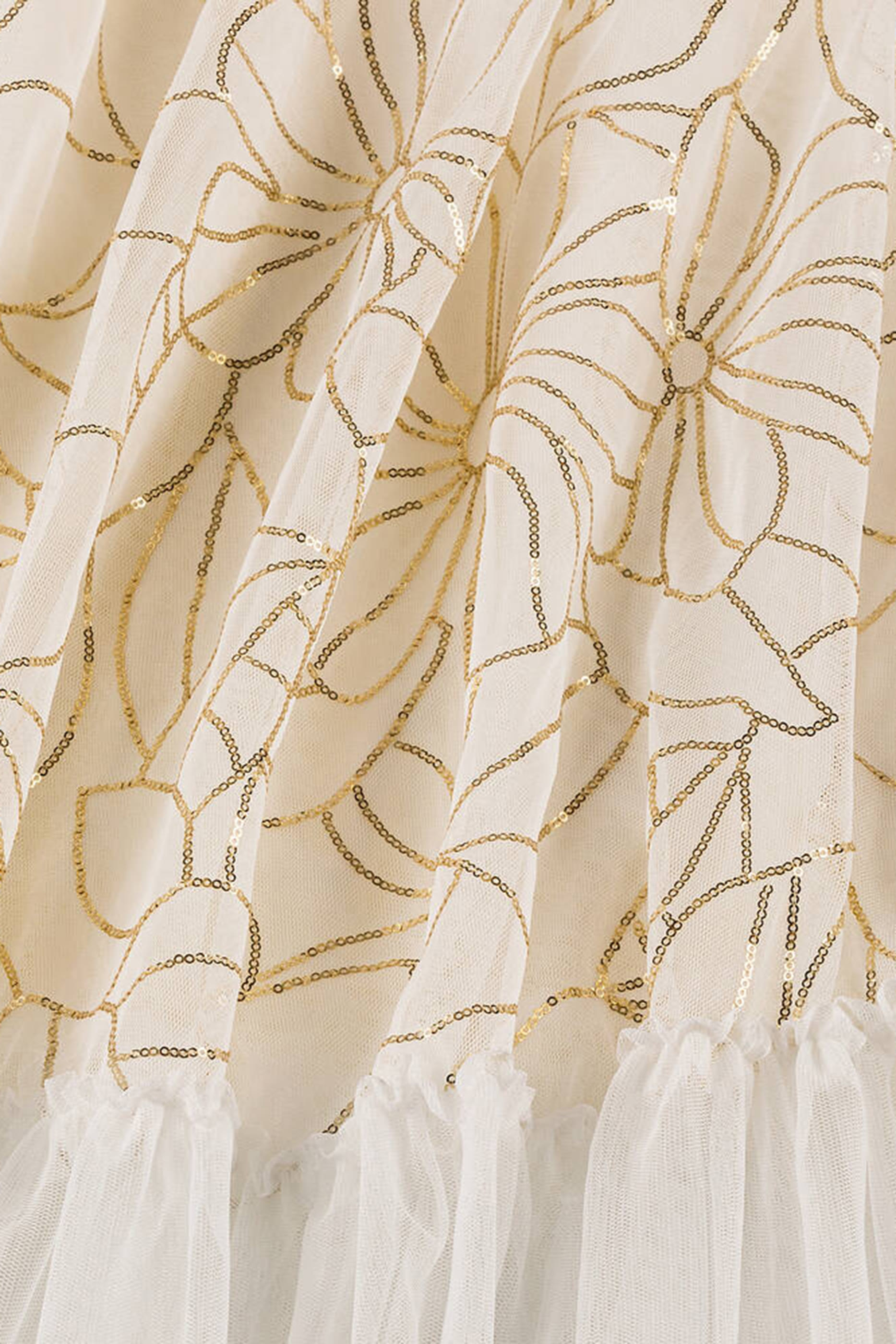 Kids Tulle Sequin Dress