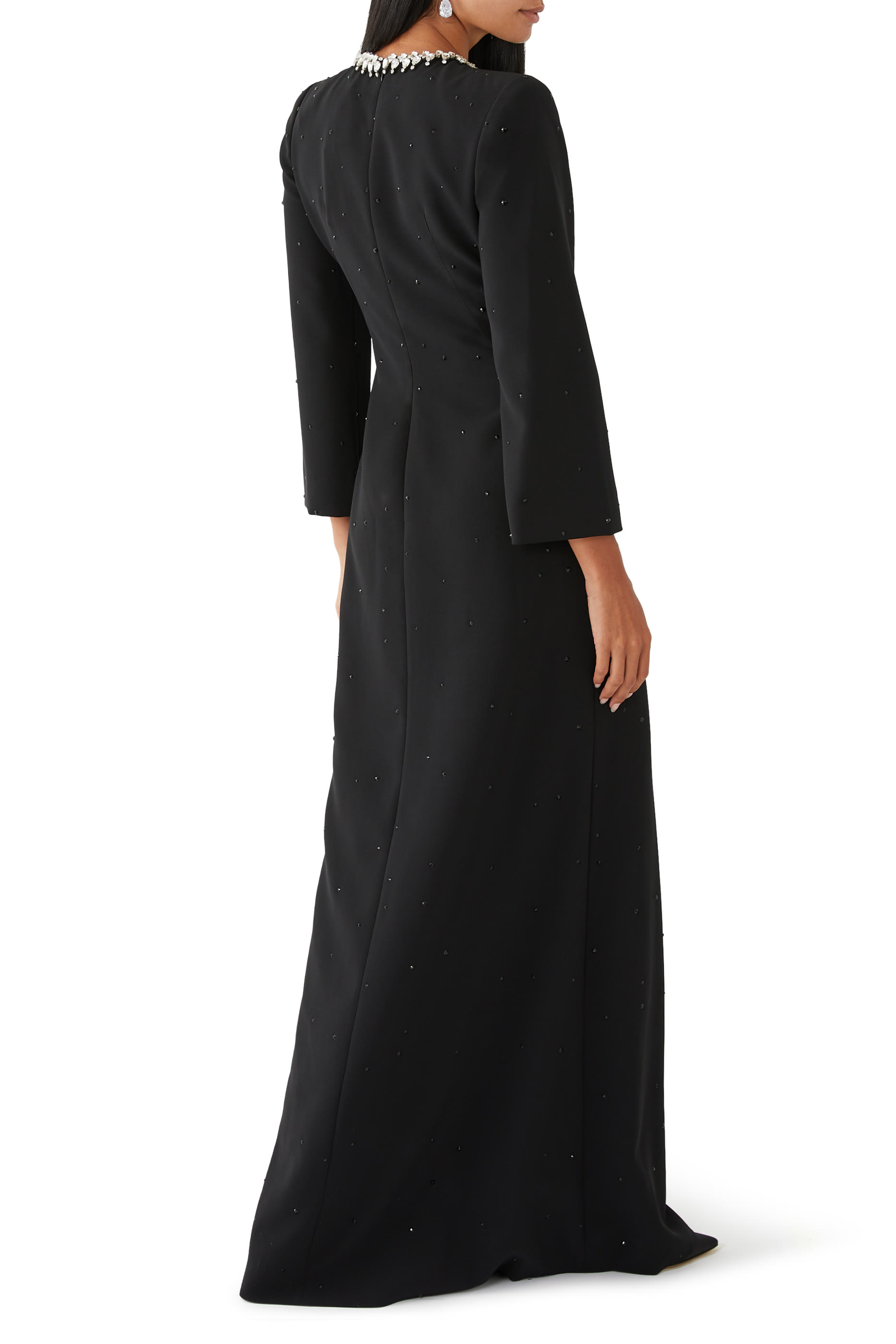 Mars Crystal-Embellished Gown