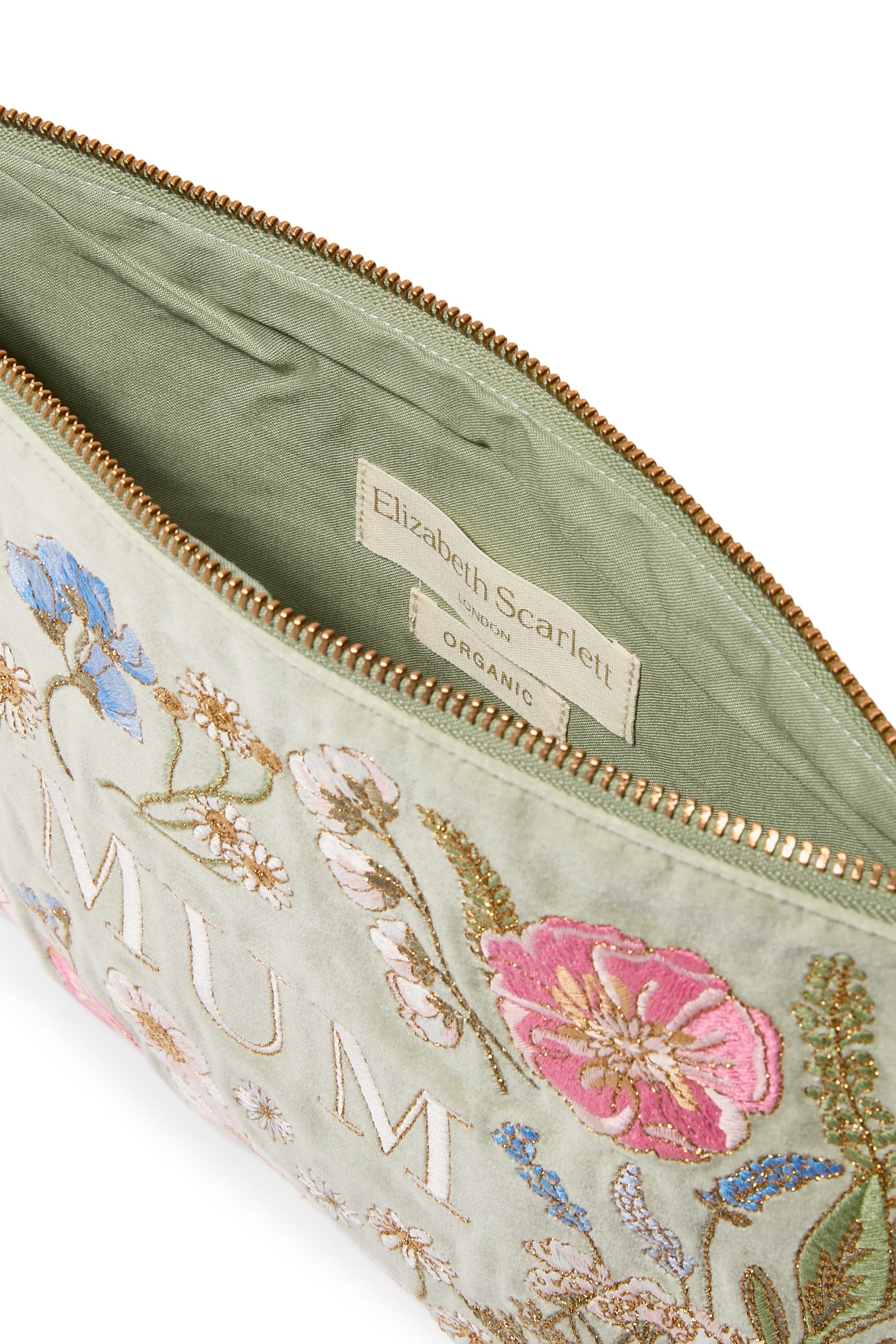 Pressed Flowers Mum Everyday Pouch