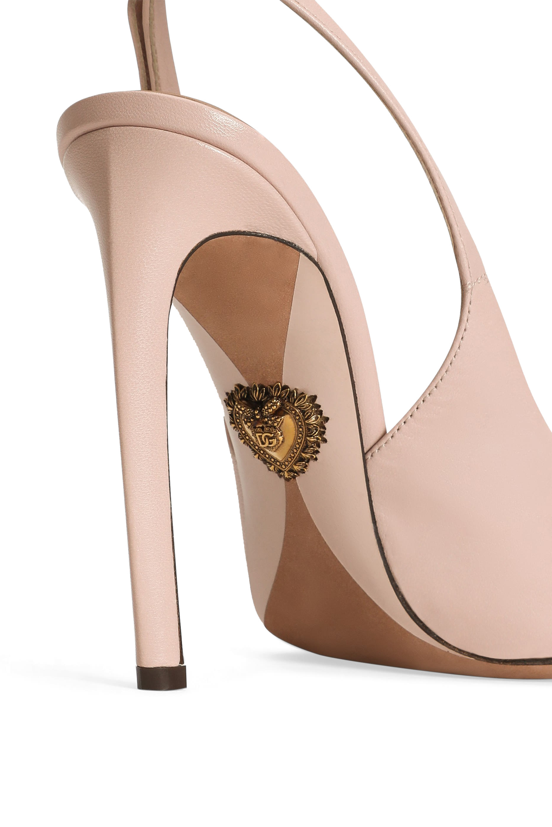 Polished 105 Goatskin Slingbacks