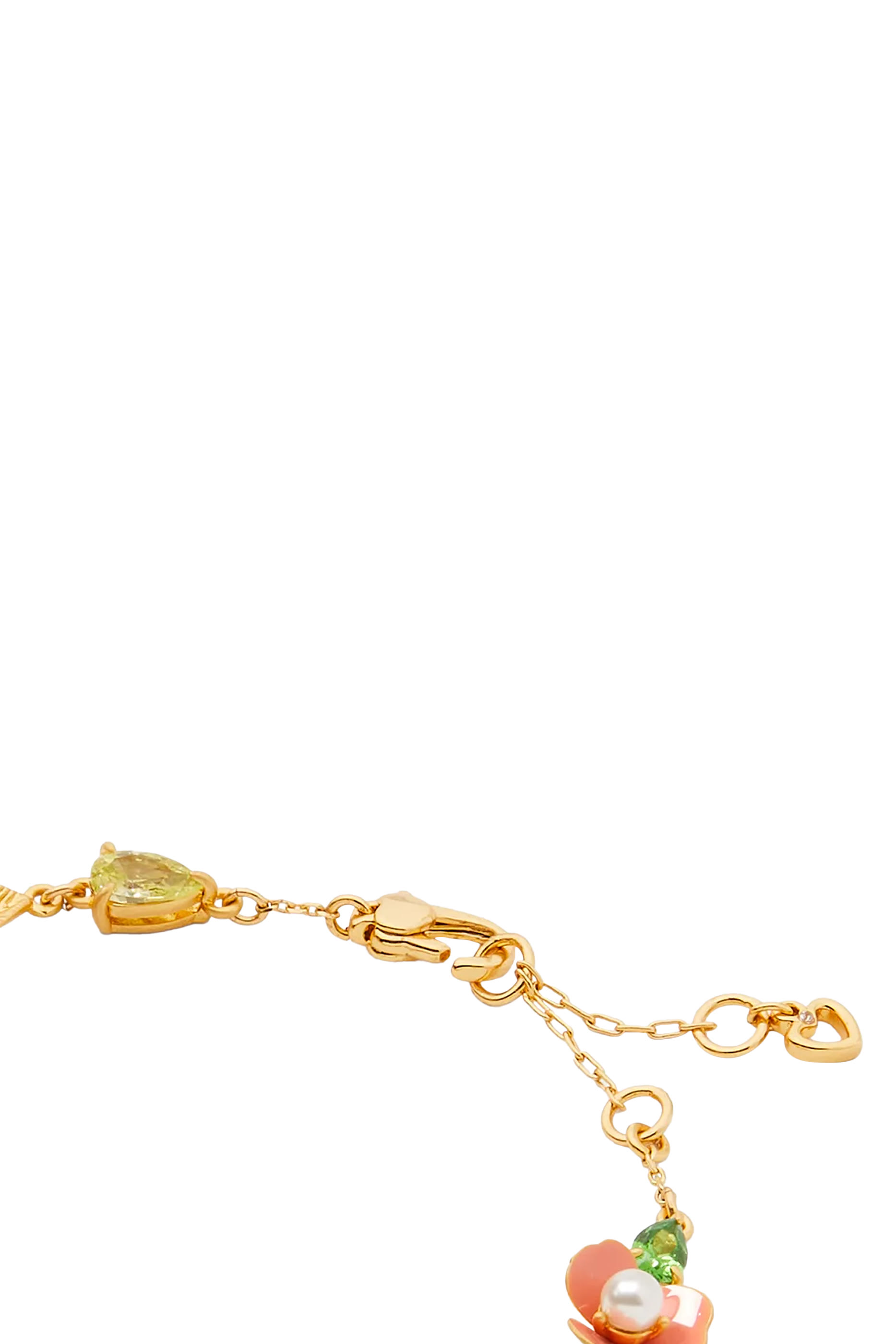 Bloom in Color Bracelet, Plated Metal & Cubic Zirconia