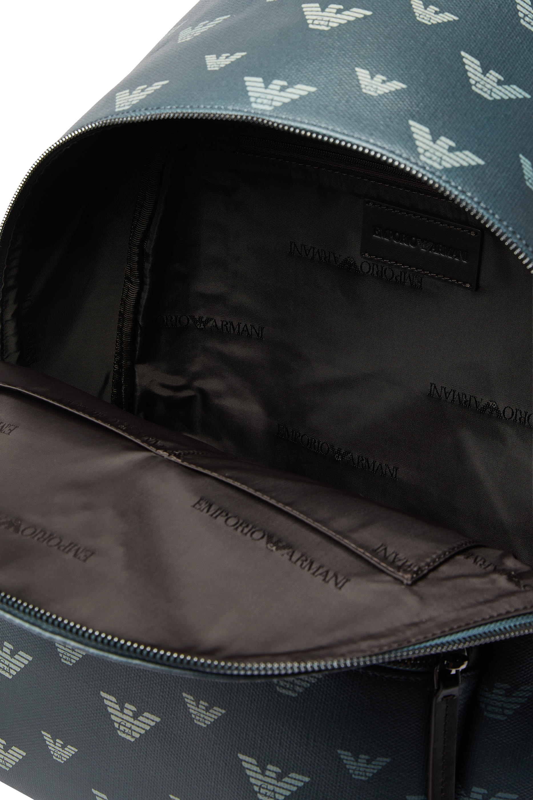 Round Coated Canvas Backpack