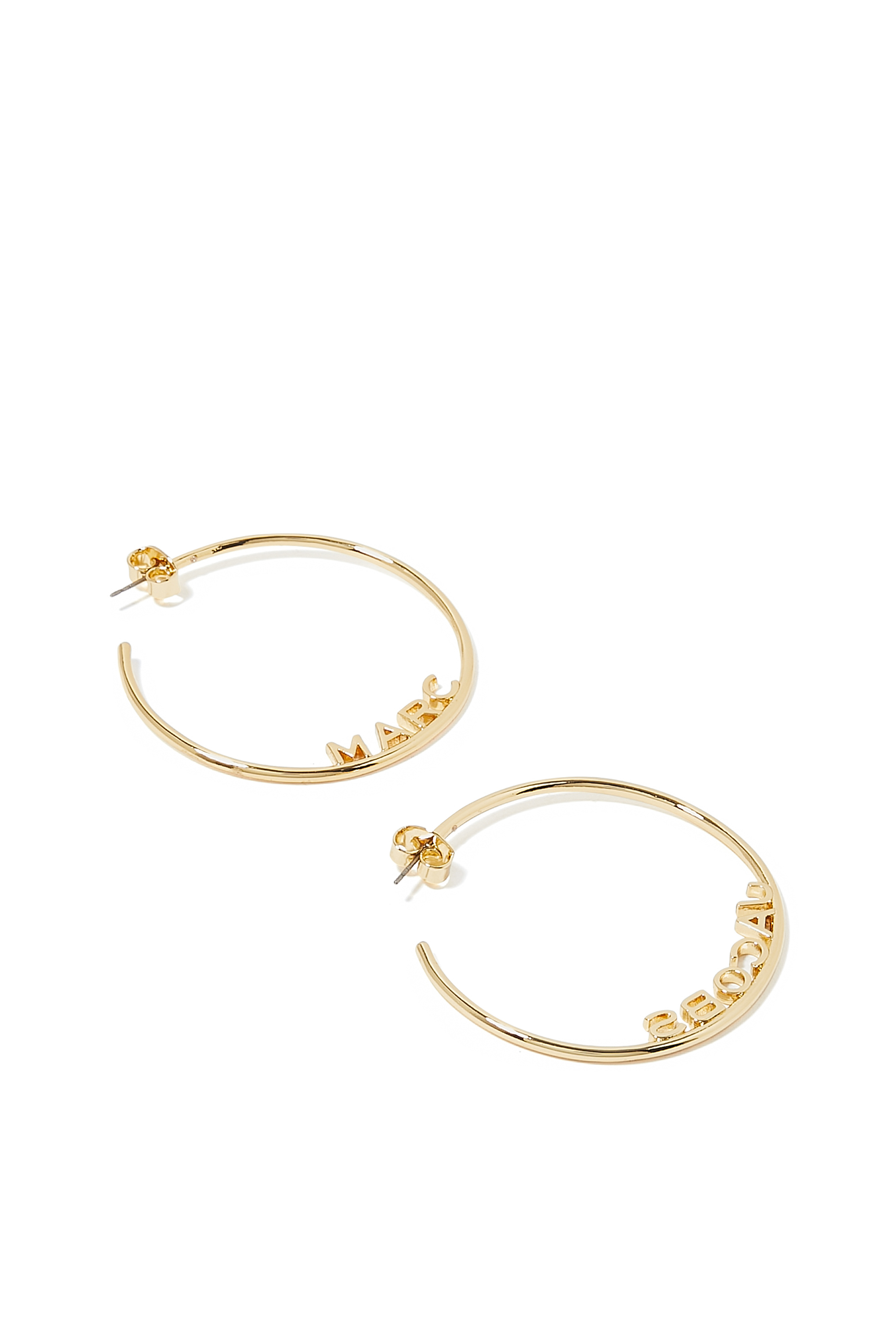 Monogram Hoop Earrings