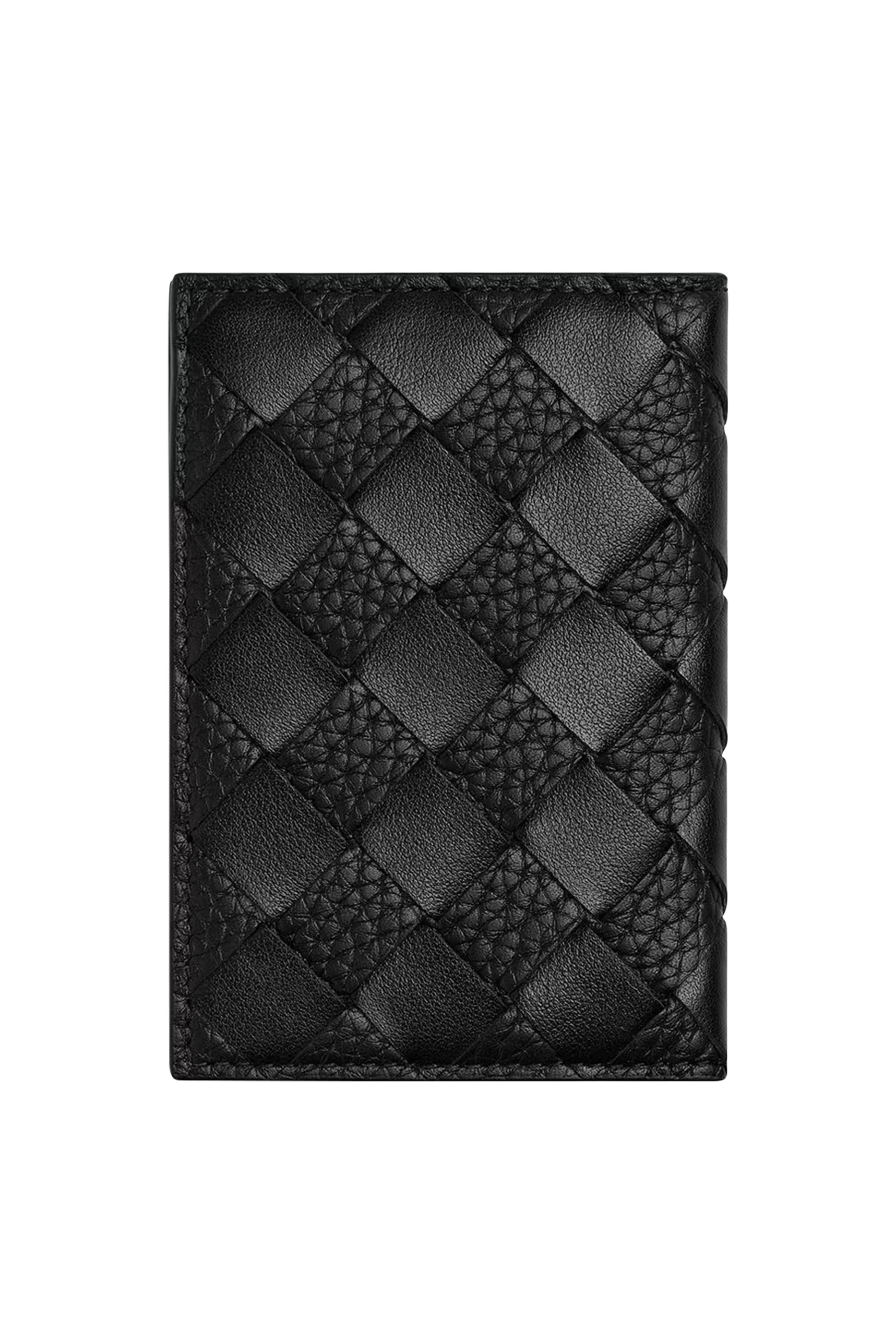 Intrecciato Flap Card Case