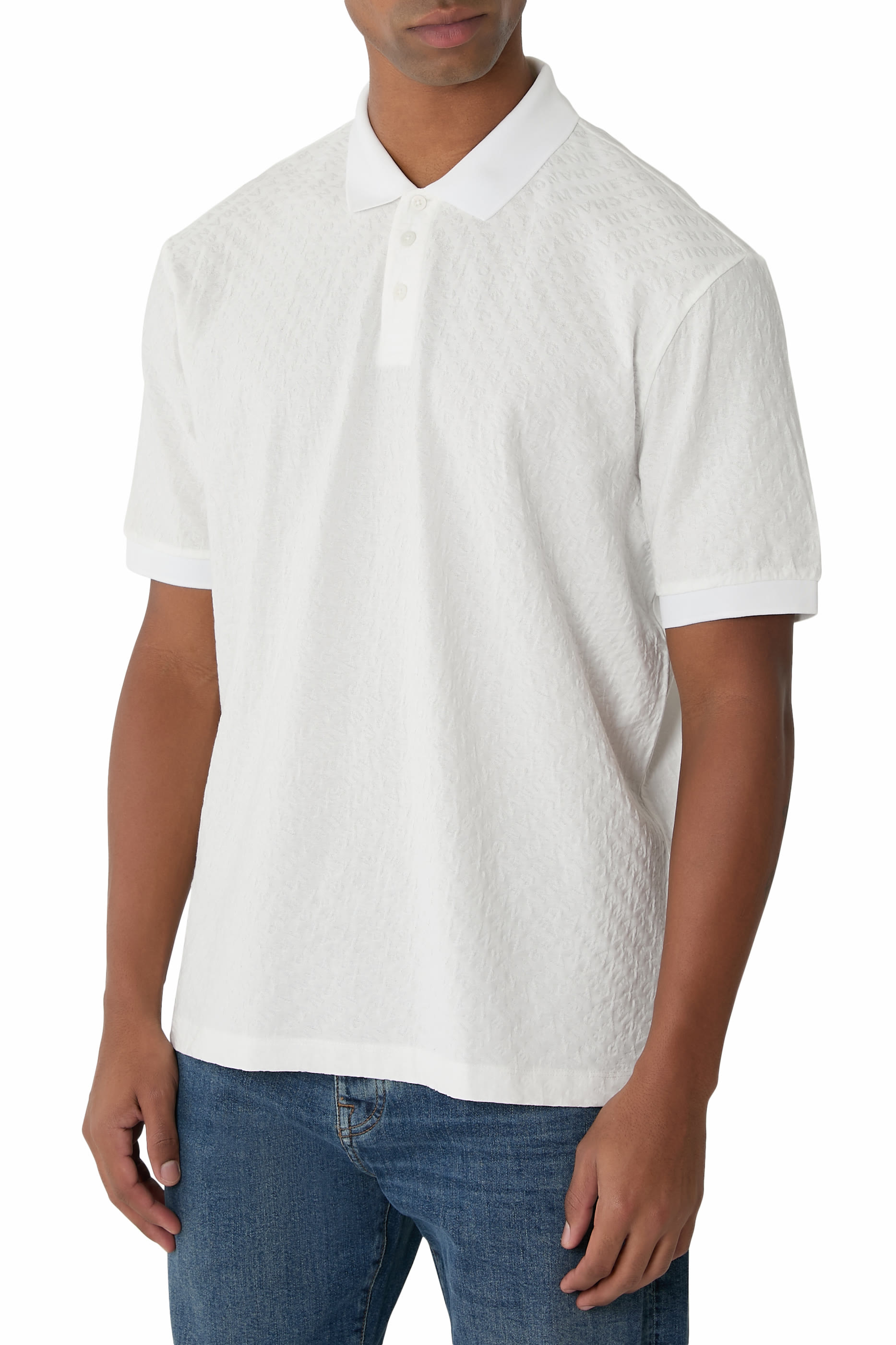 All-Over Logo Polo Shirt