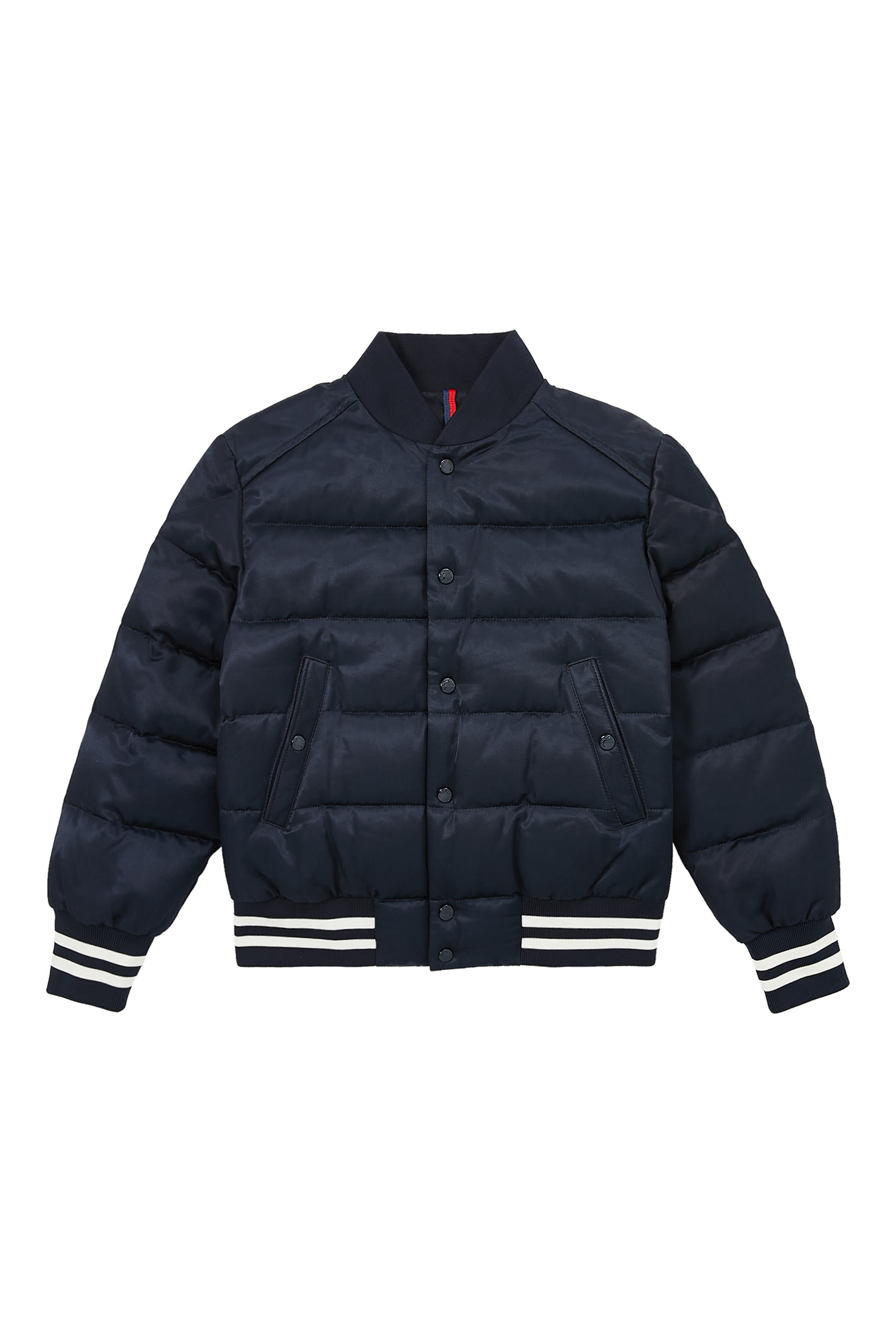 Kids Logo Embroidered Bomber Jacket