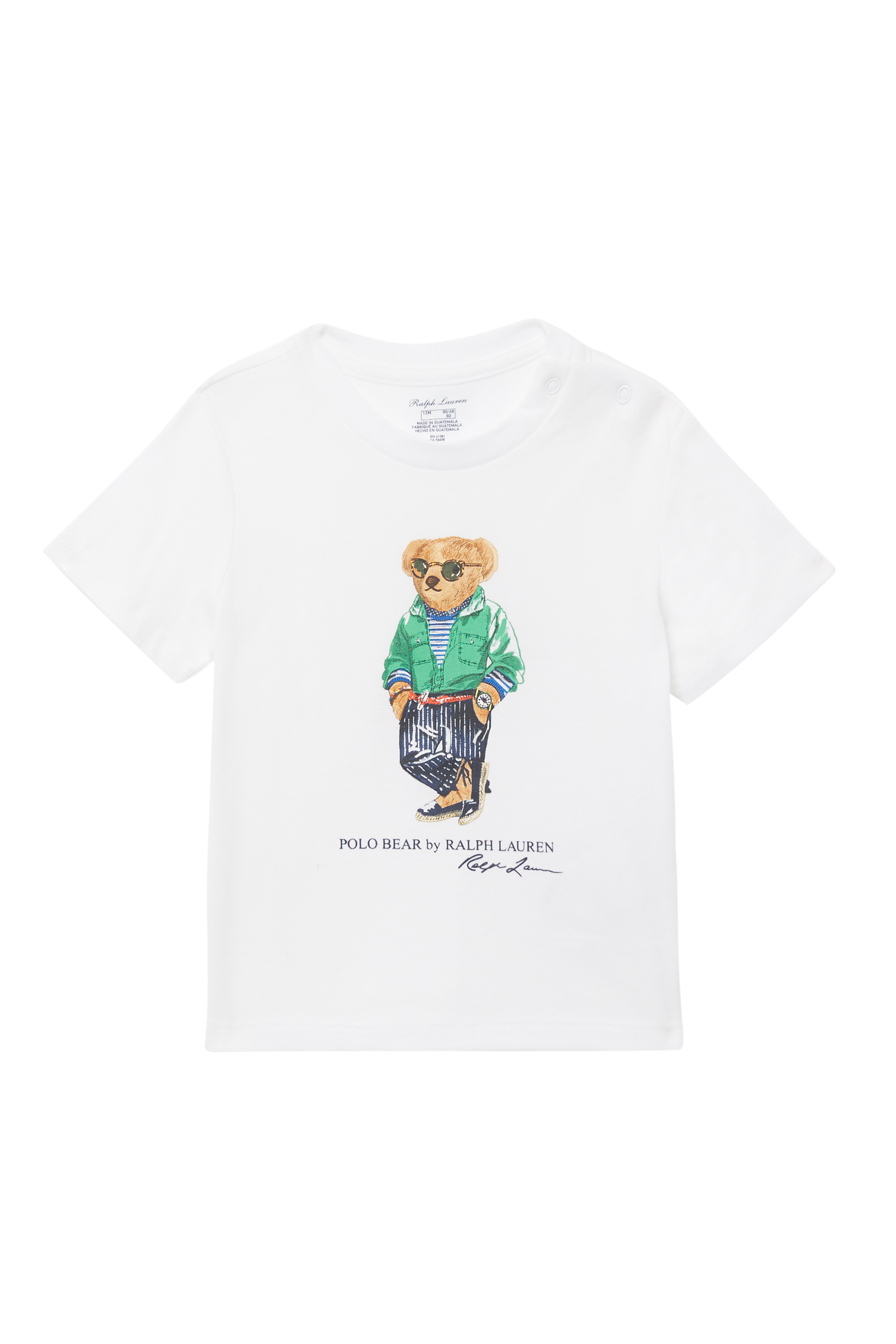 Buy Polo Ralph Lauren Short Sleeve Polo Bear Tee for Boy | Bloomingdale's  KSA