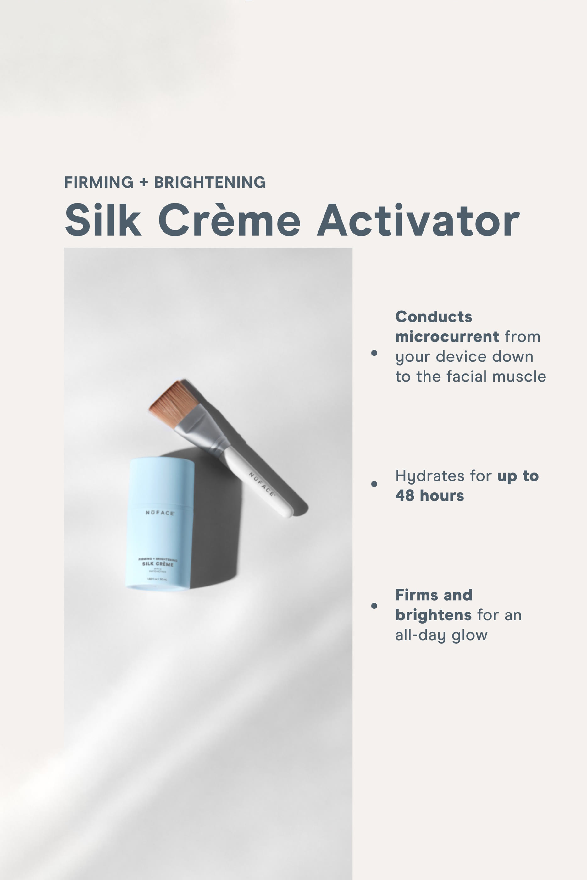 Firming and Brightening Silk Crème