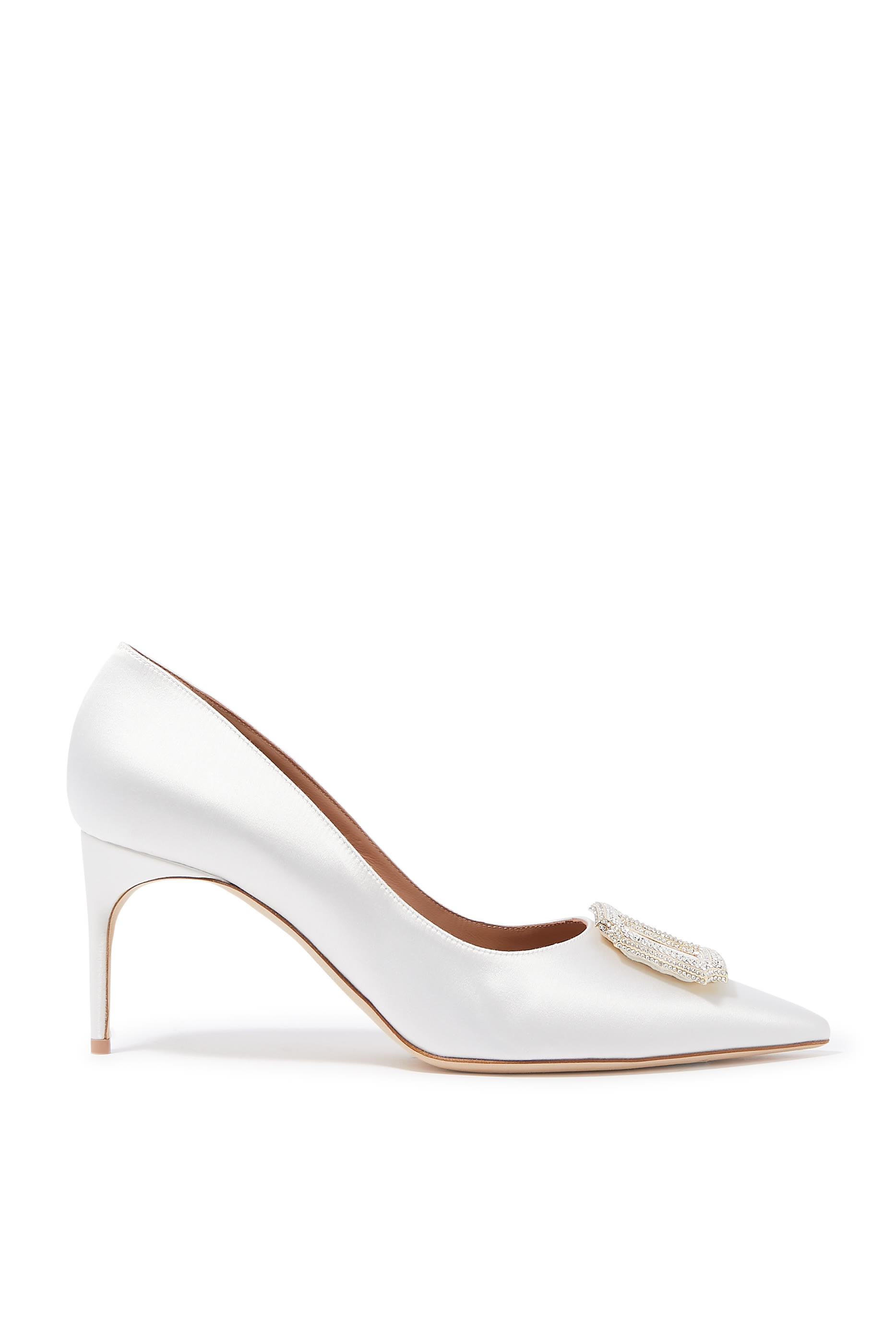 Monroe Satin 70 Slingback Pump