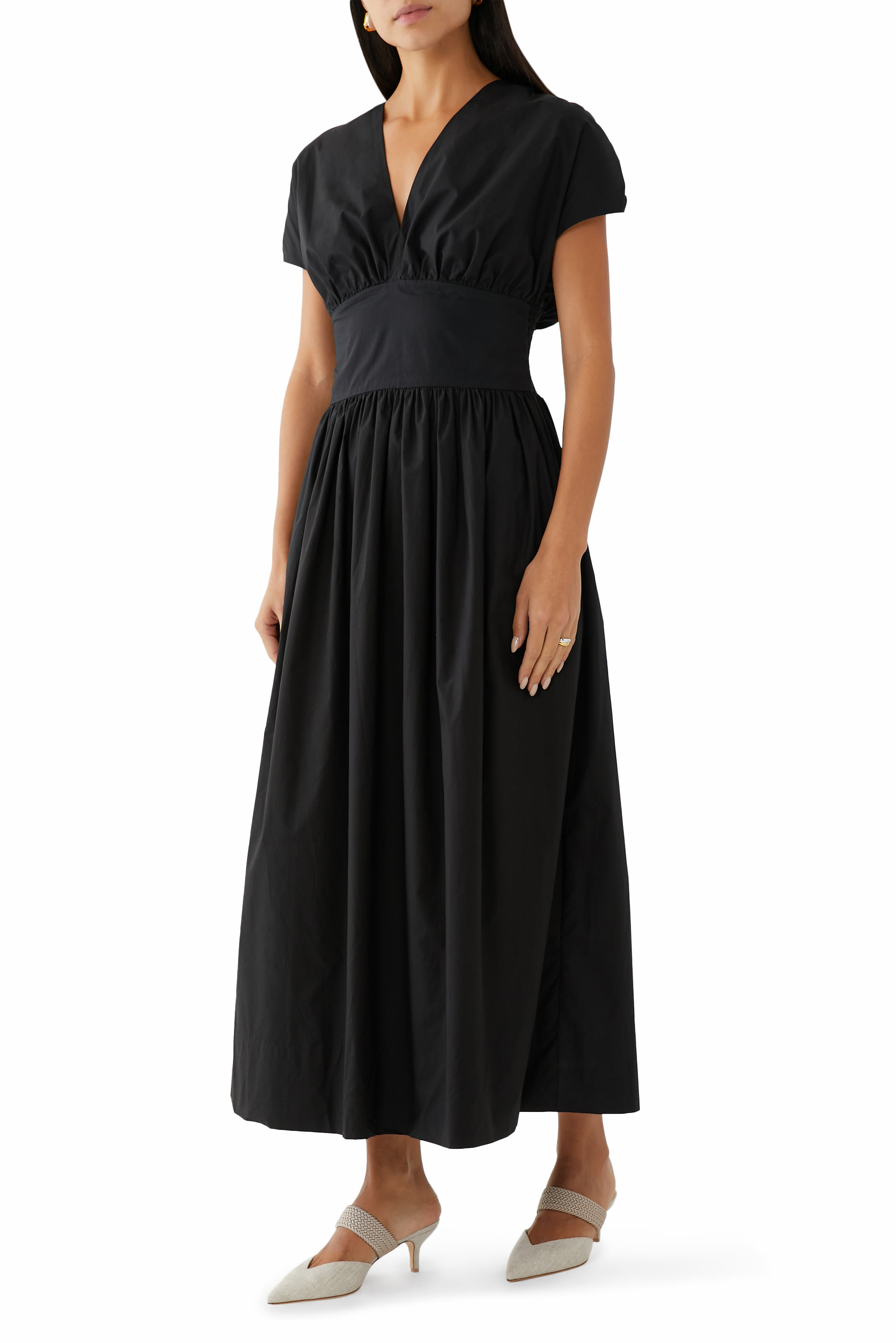 Maisie Linen Kitten 45 Heels