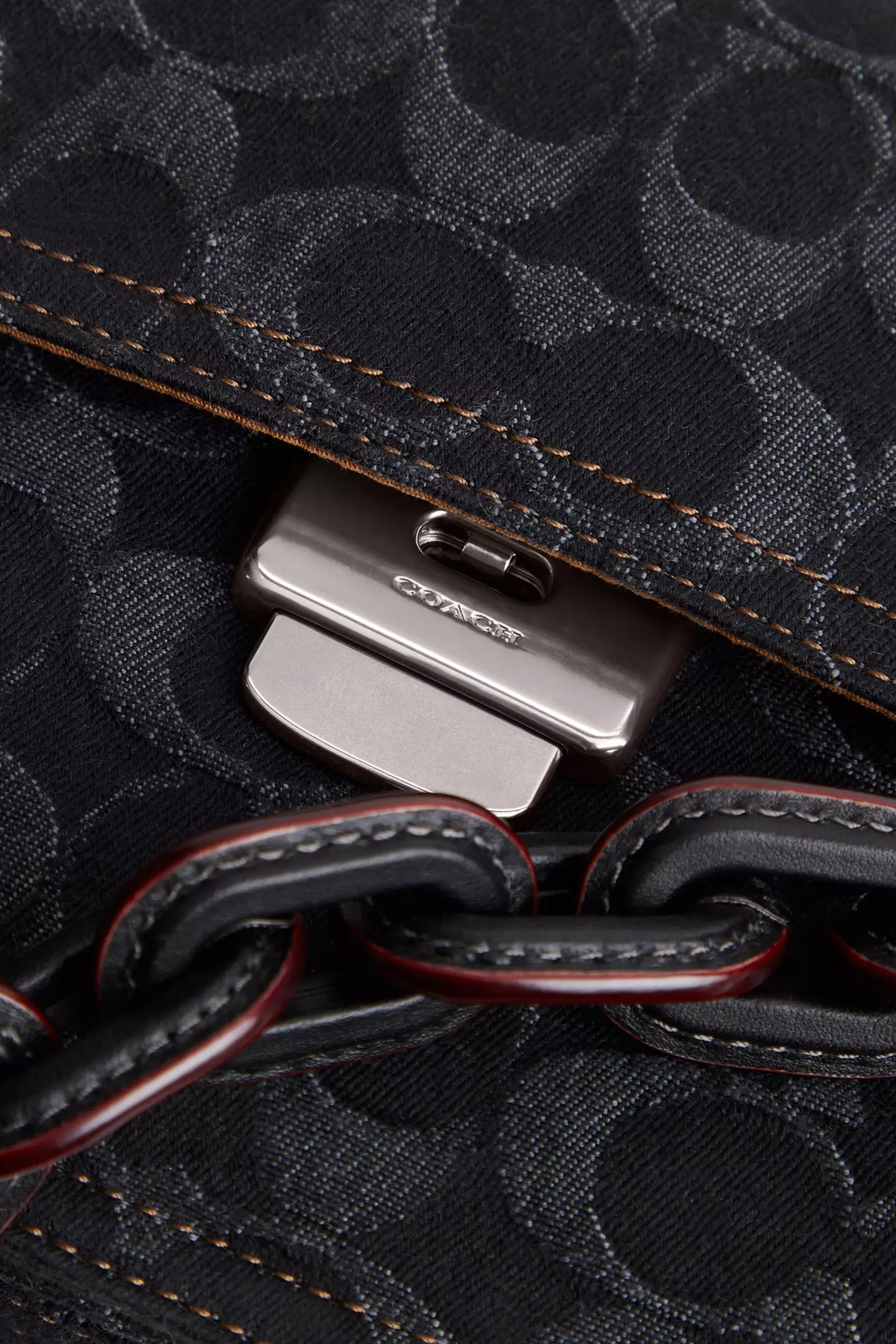 Rogue Top Handle In Signature Denim