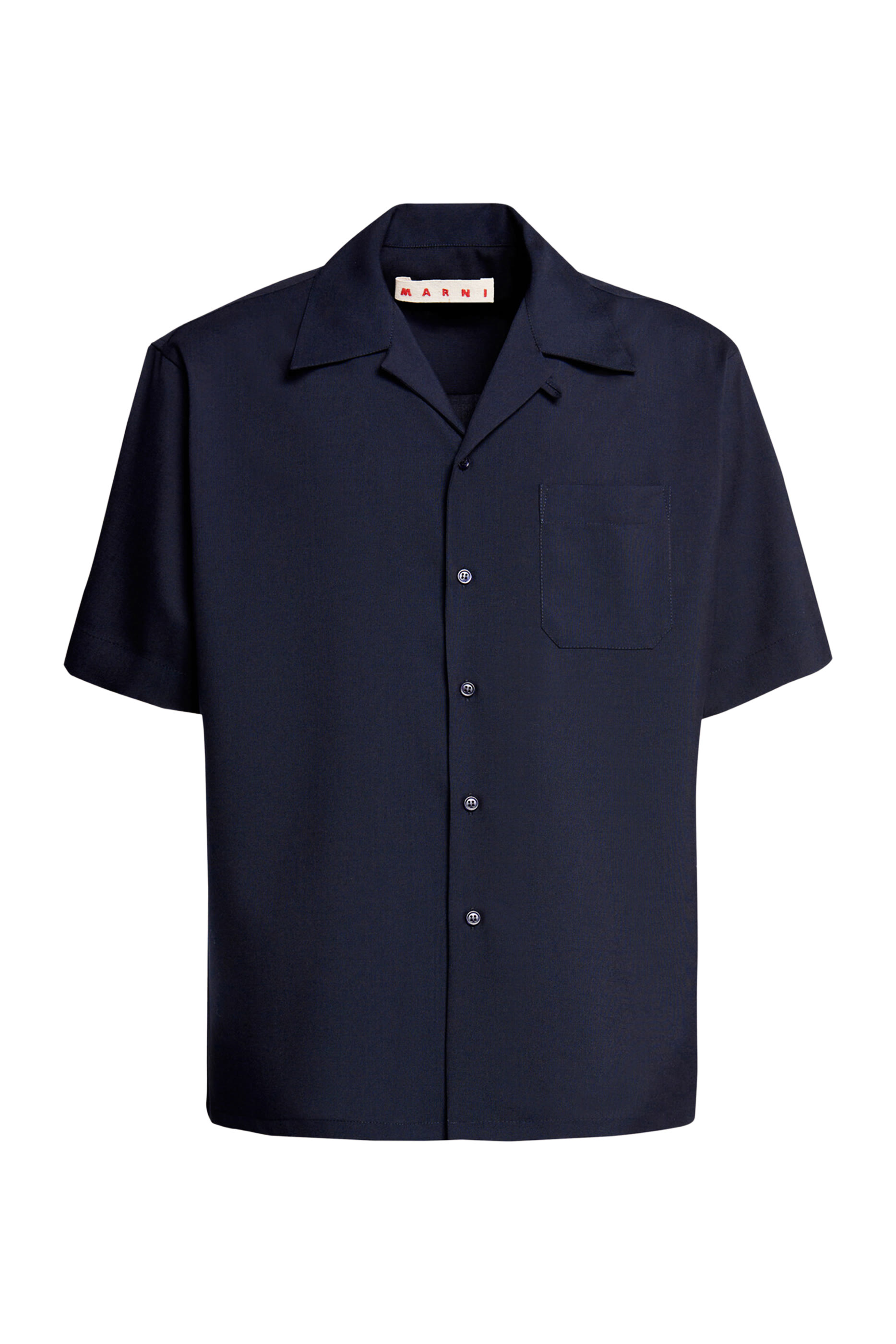 Tropical Wool Bowling Shirt