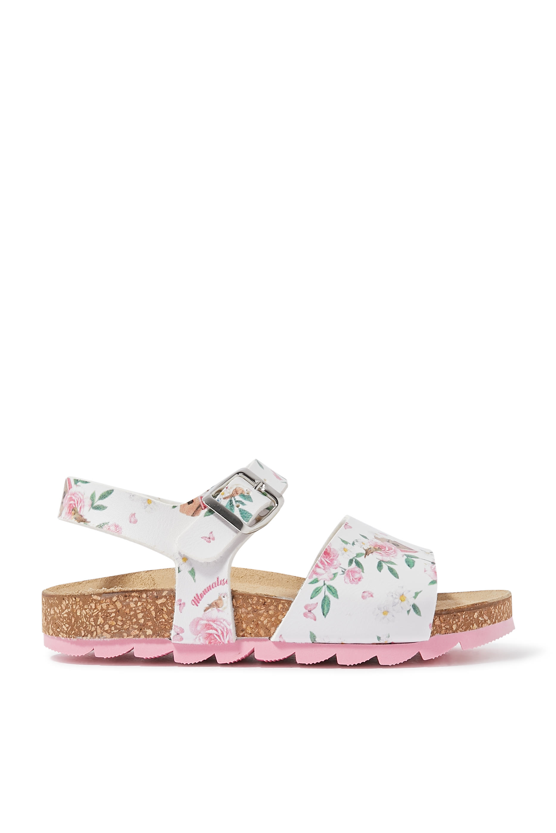 Kids Floral Print Sandals