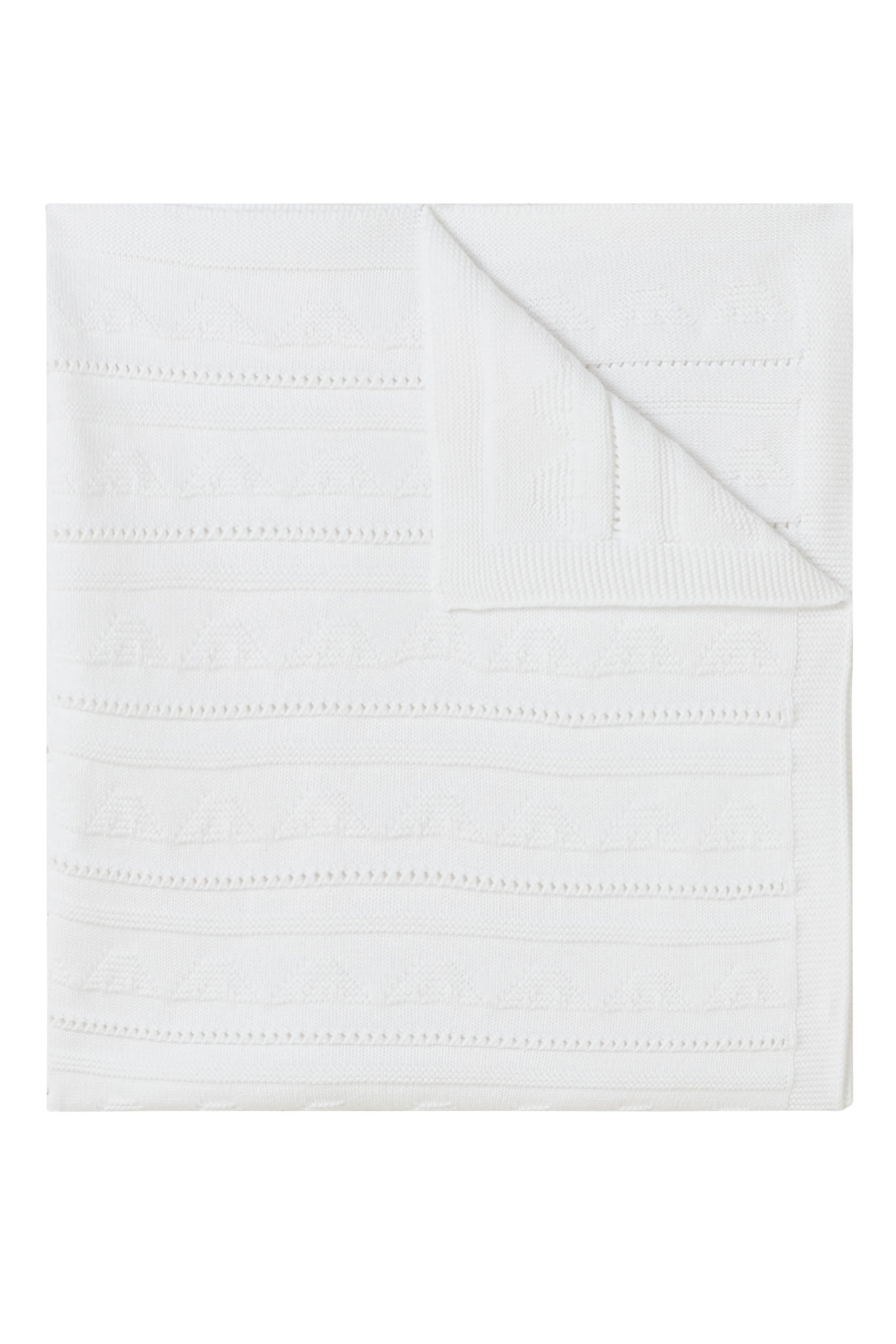 Kids Horizontal Lines Logo Blanket