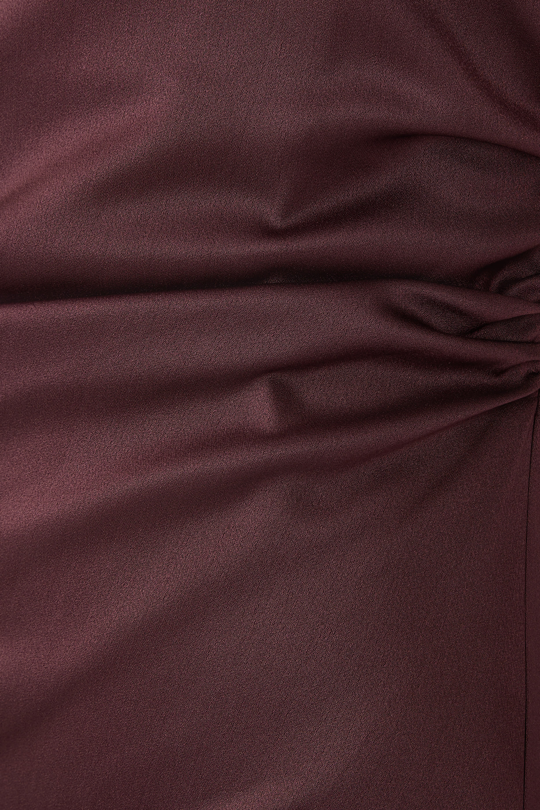 Marabella Draped Satin Midi Dress 