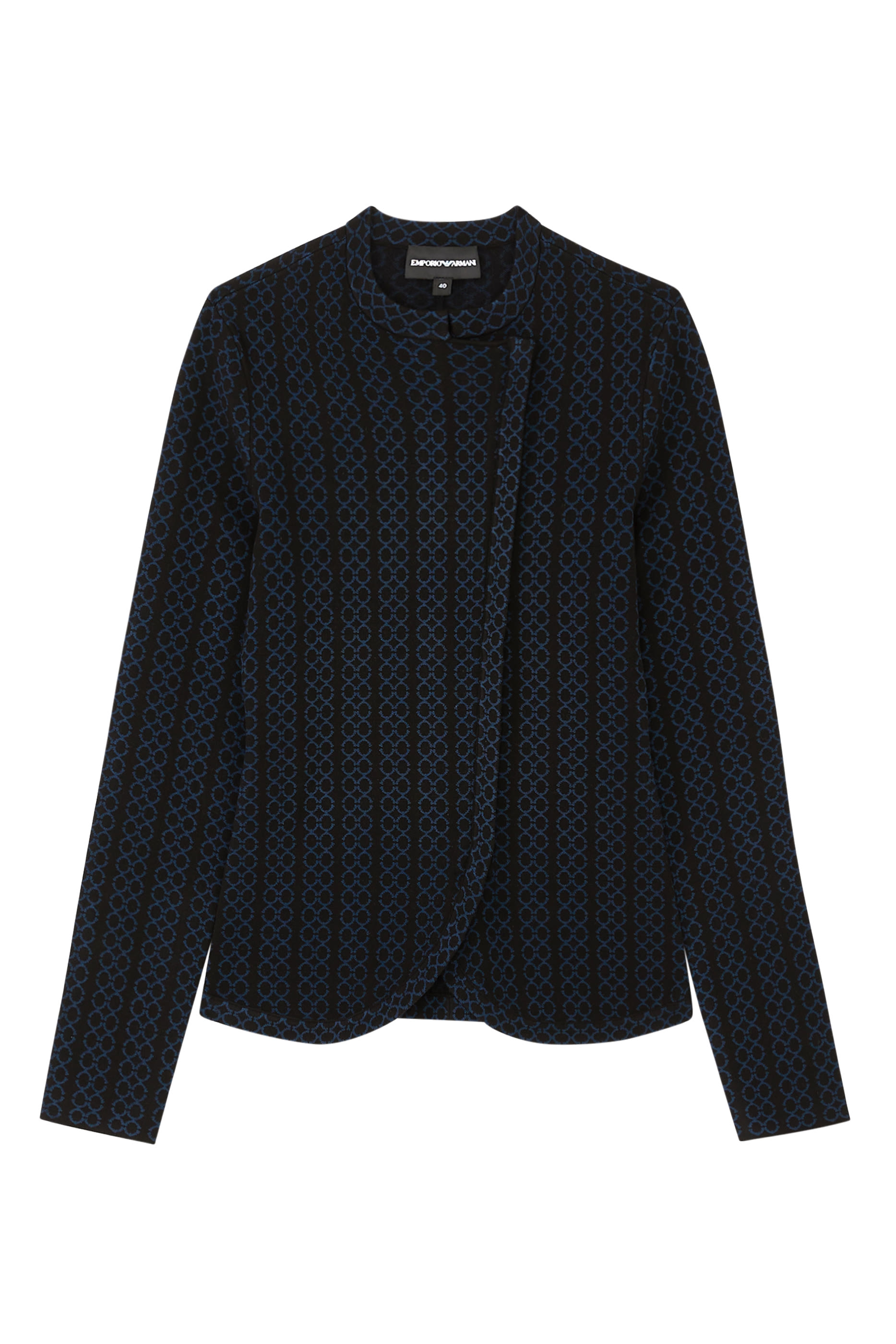 Long Sleeve Knitted Blazer