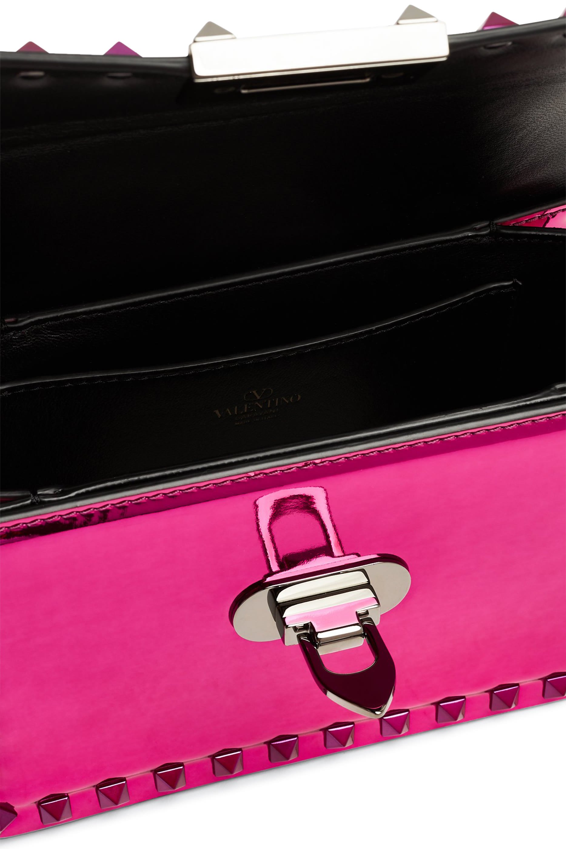 Rockstud Leather Shoulder Bag