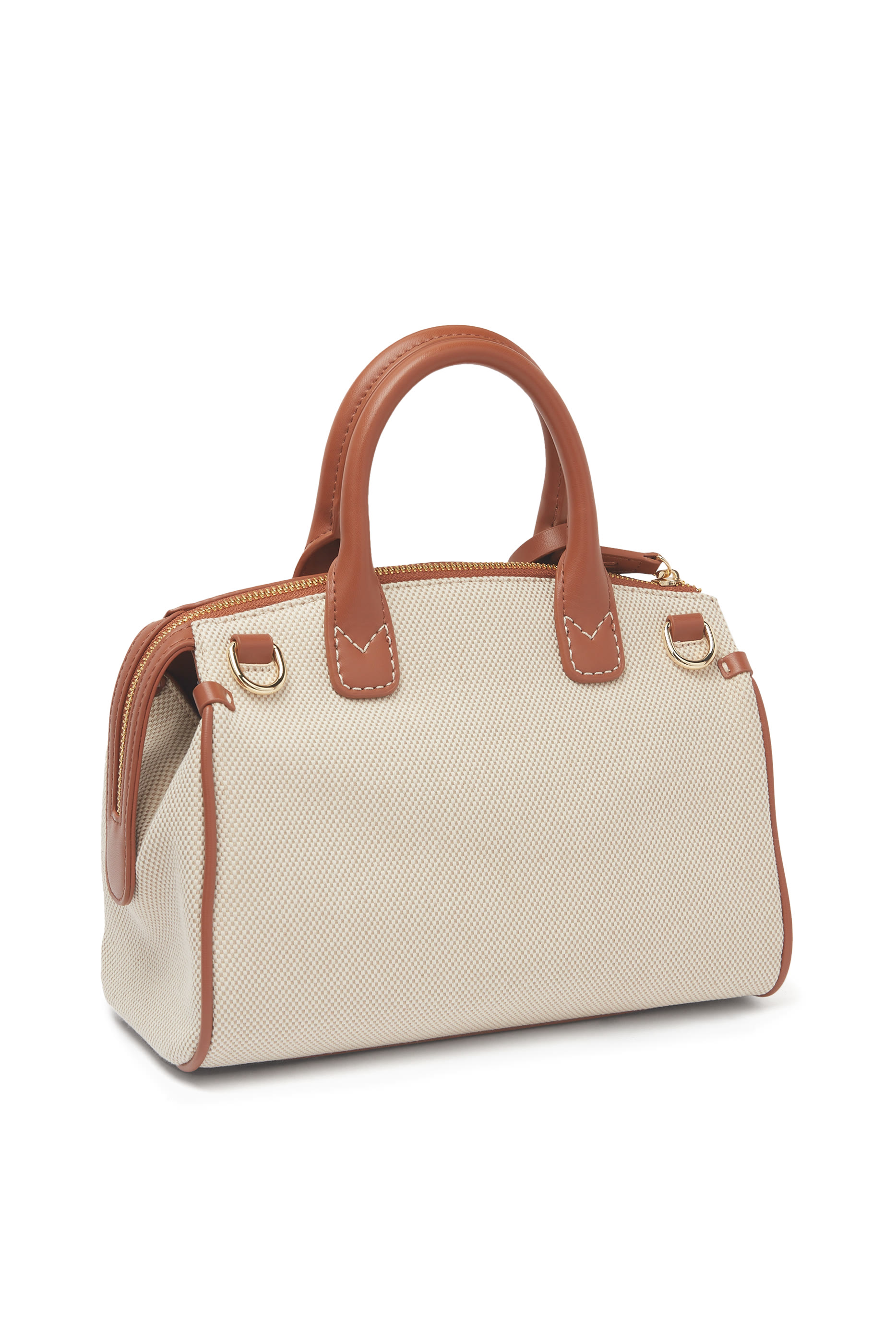 Jane Canvas Logo Tote Bag