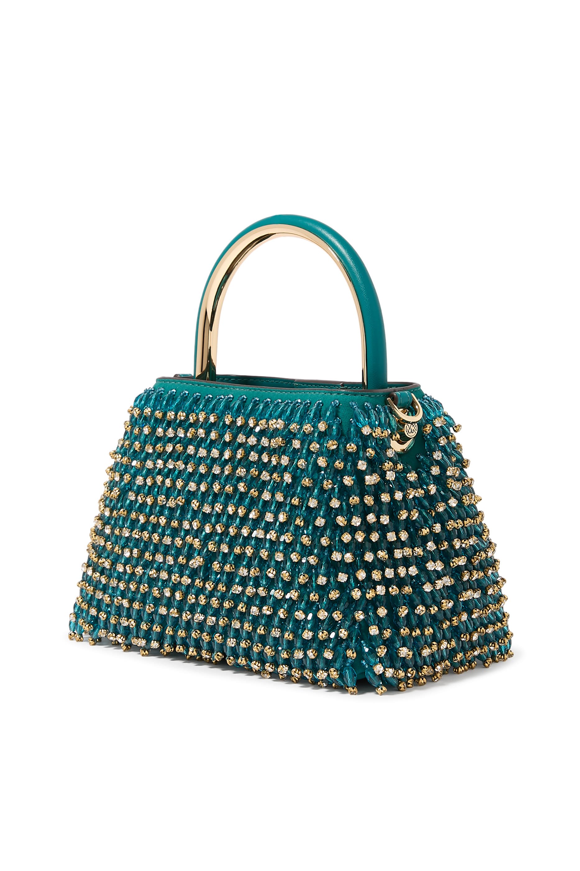 Limited-Edition Rosie Extra-Small Embellished Suede Shoulder Bag