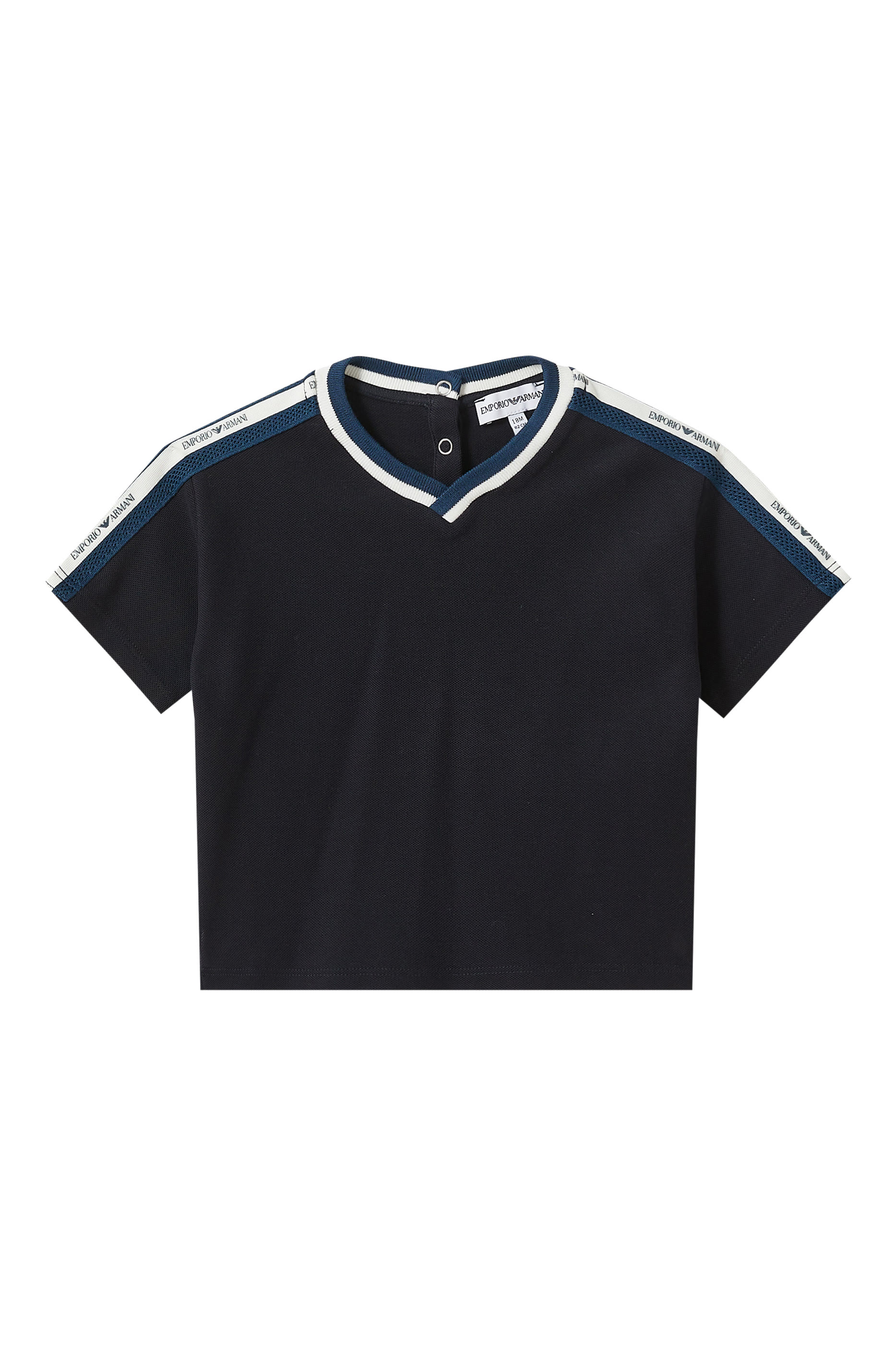 Kids Logo Tape Detail T-Shirt