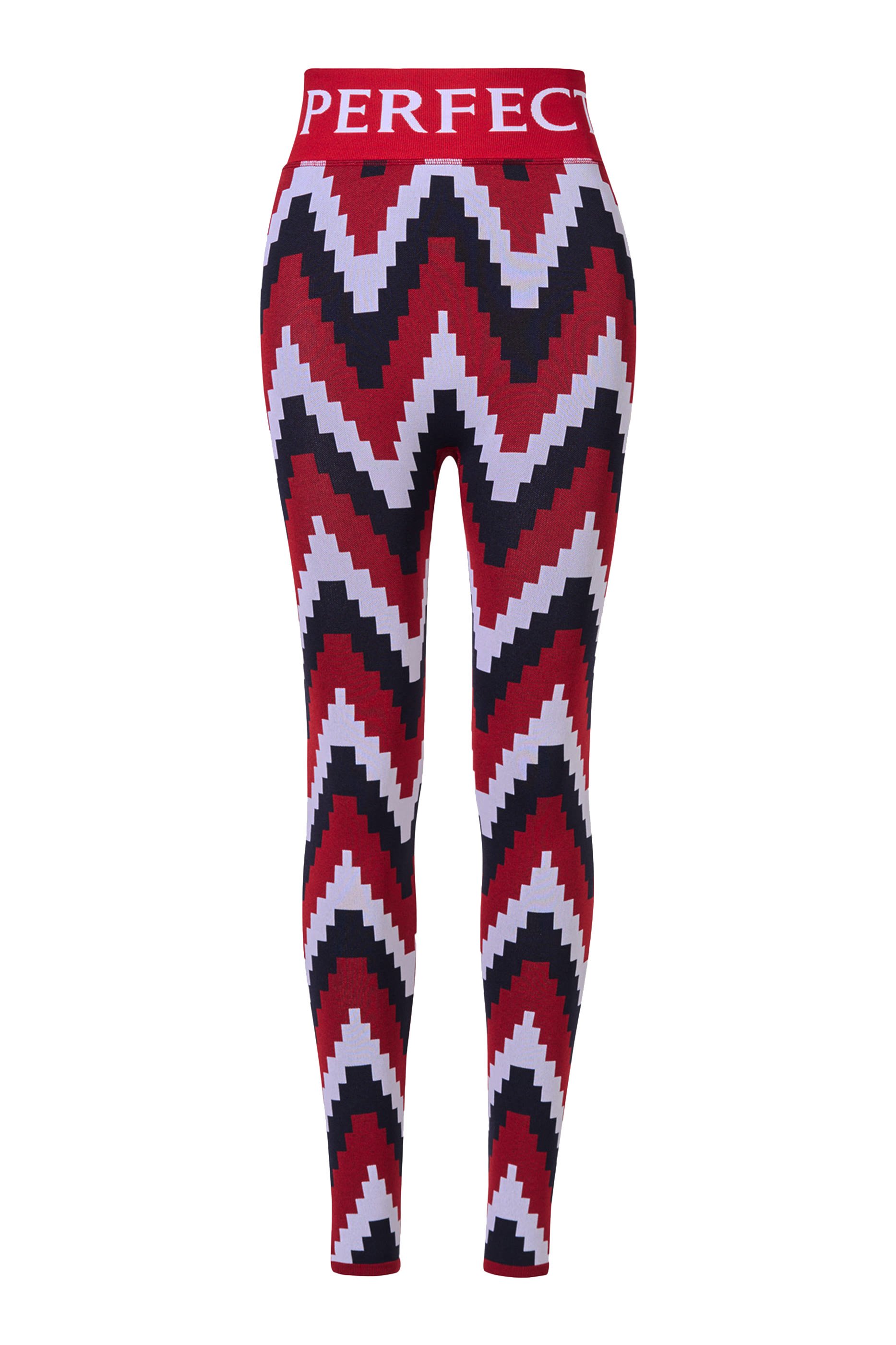 Chevron Jacquard Leggings