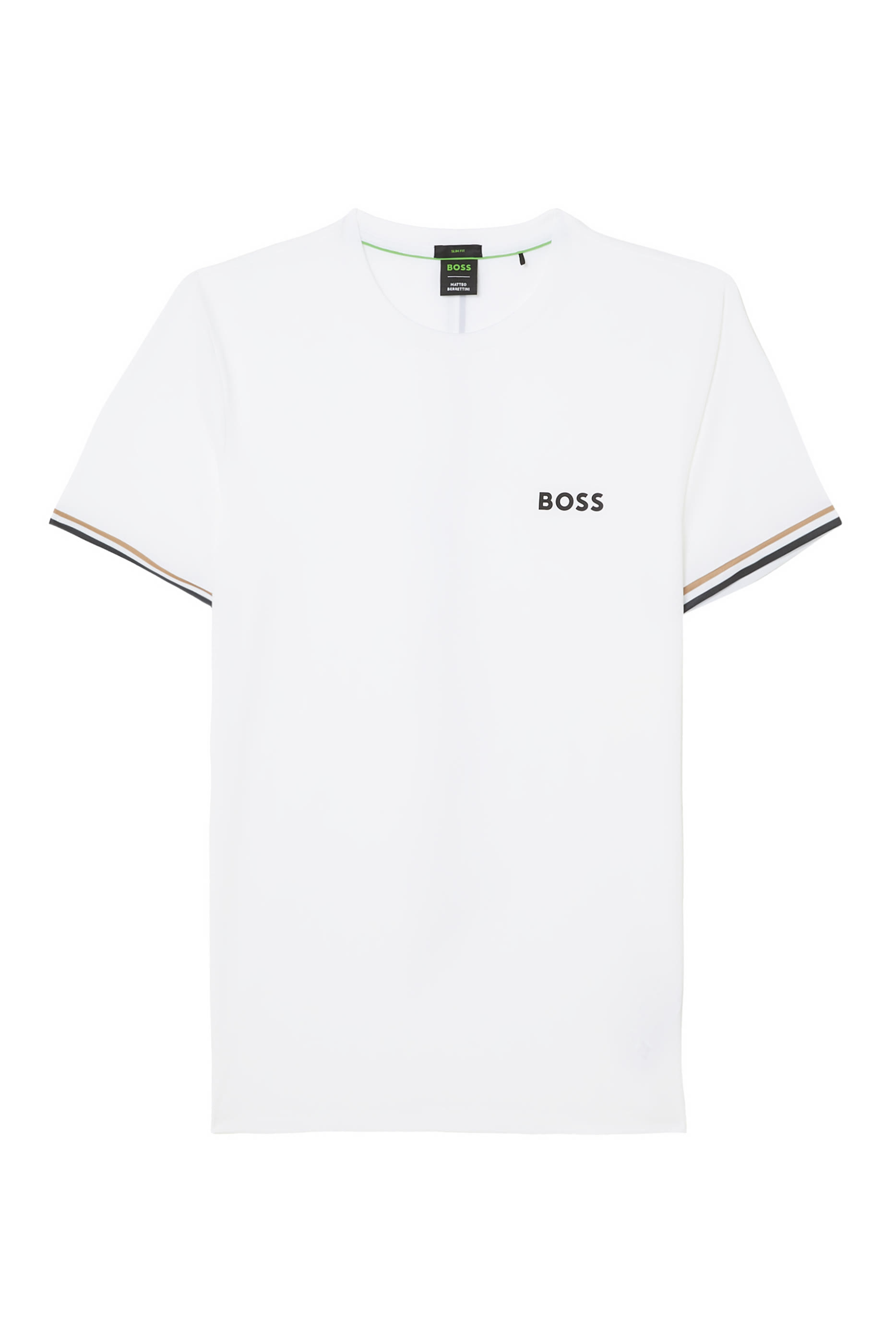 Matteo Berrettini Signature Stripe Logo T-Shirt