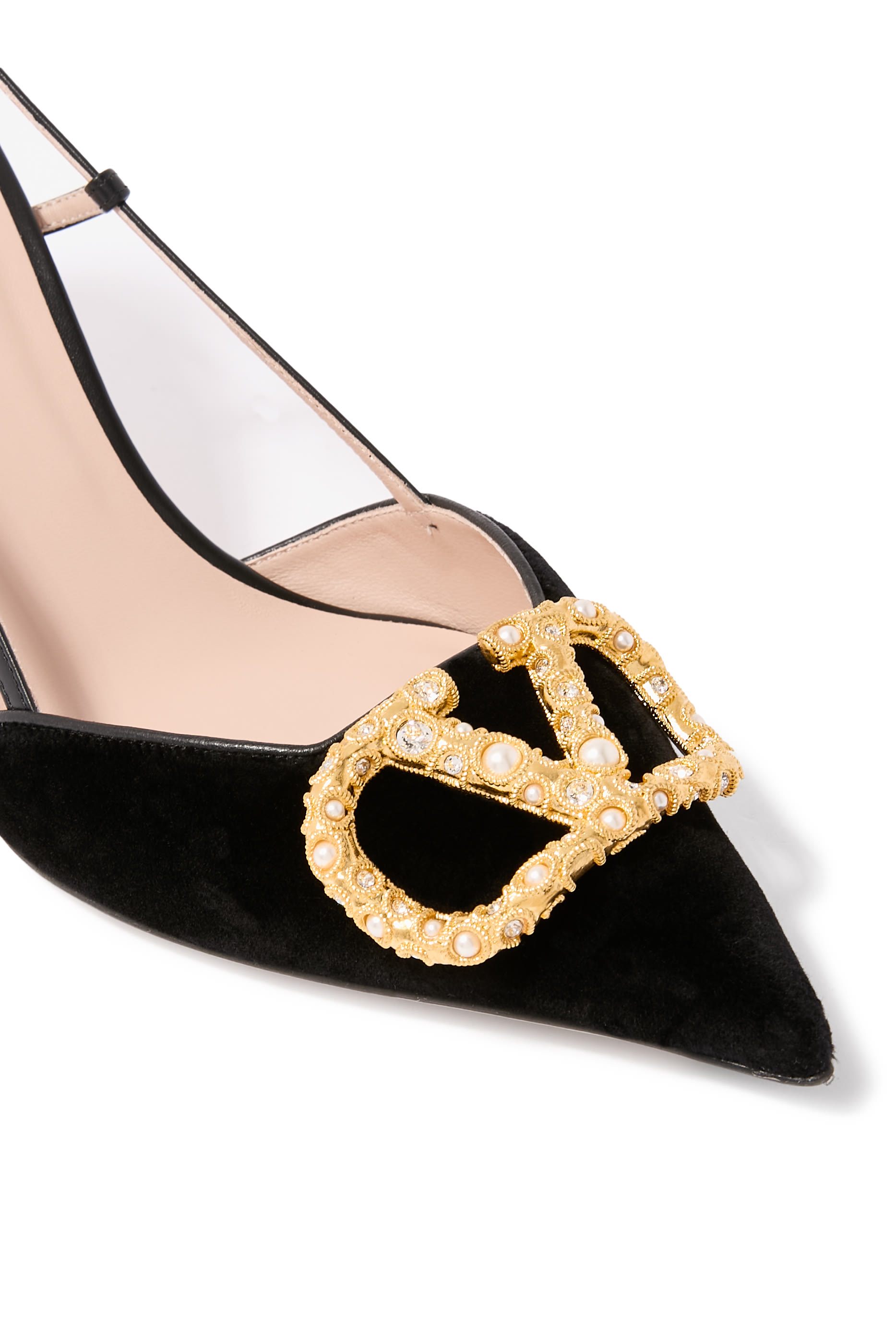 VLogo Signature Slingback 80 Pumps