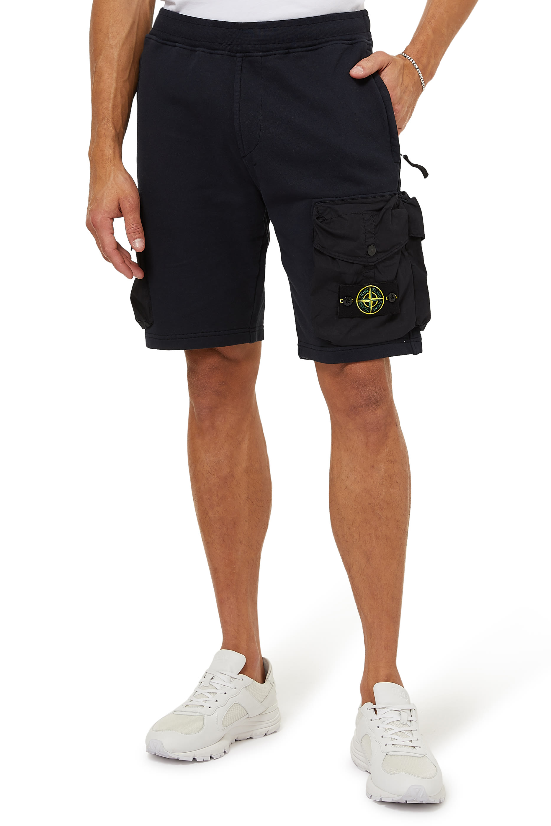 Compass Patch Track Shorts