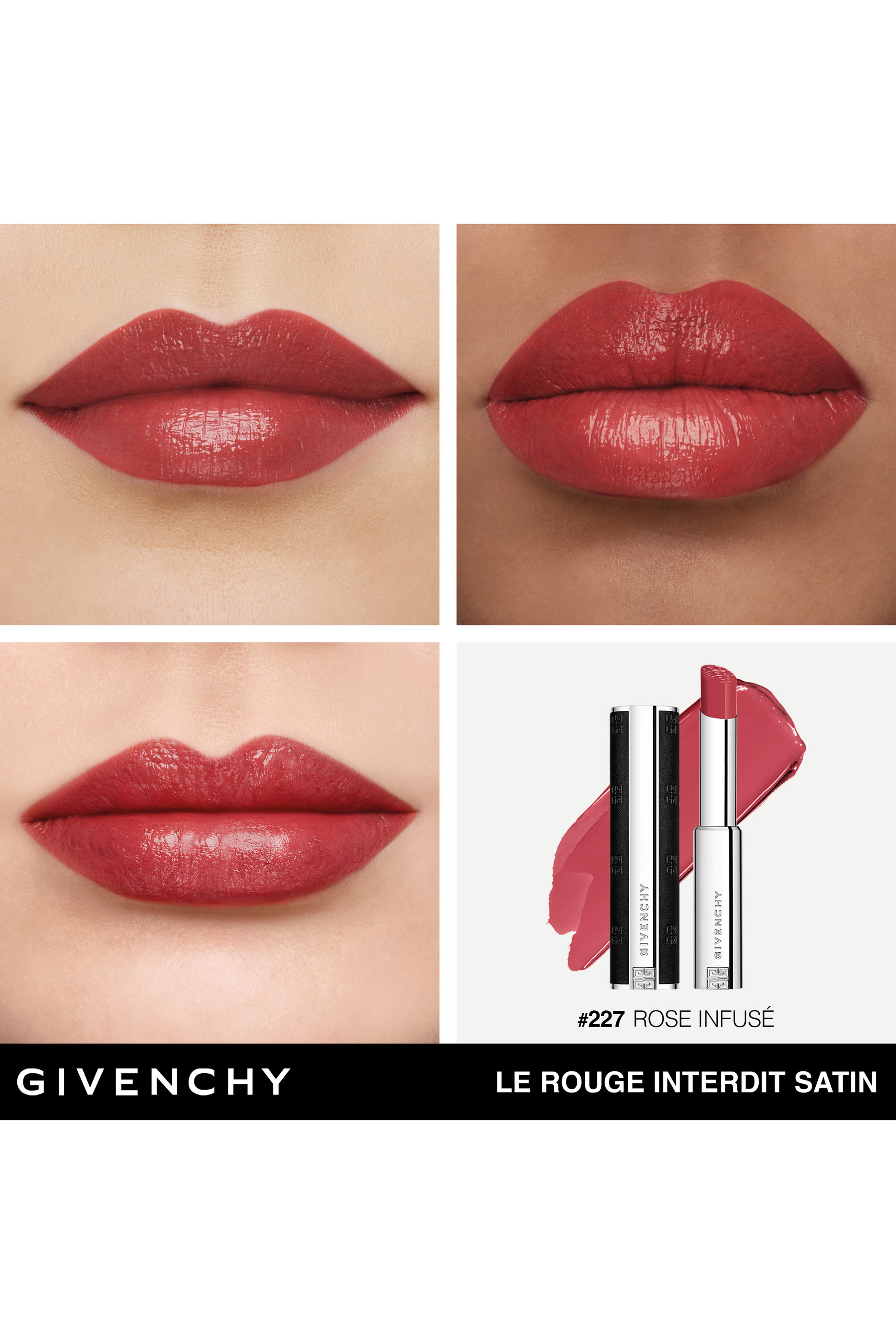 Le Rouge Interdit Satin Lipstick
