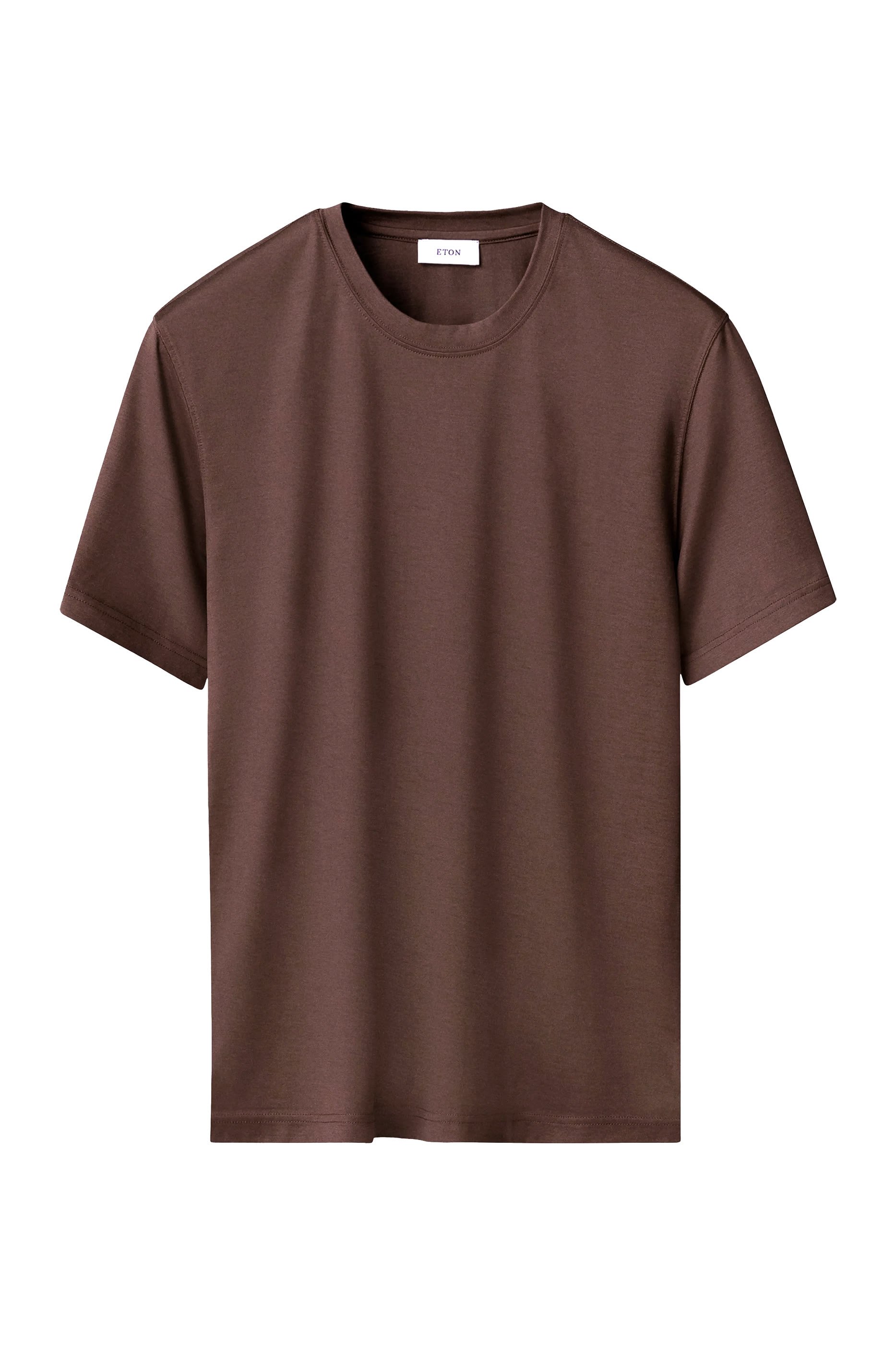 Cotton Silk Crewneck T-Shirt