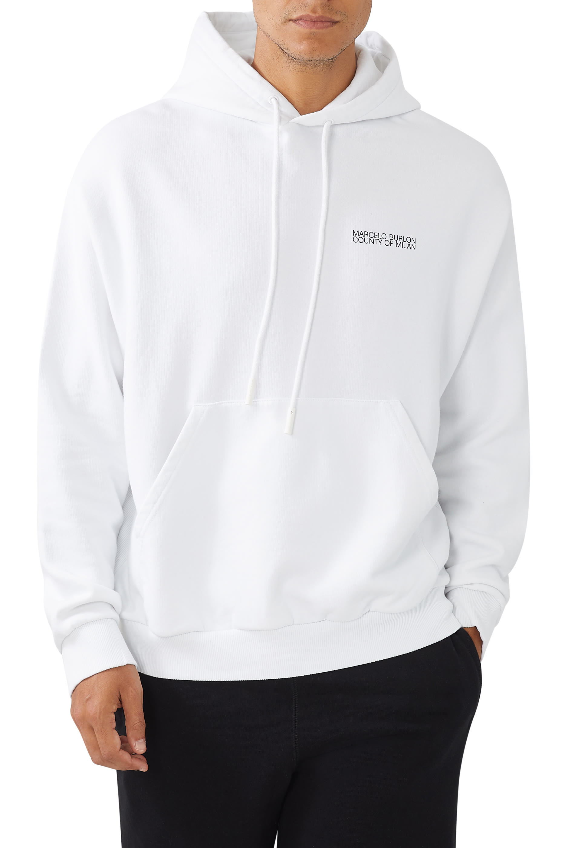 Cross-Motif Hoodie
