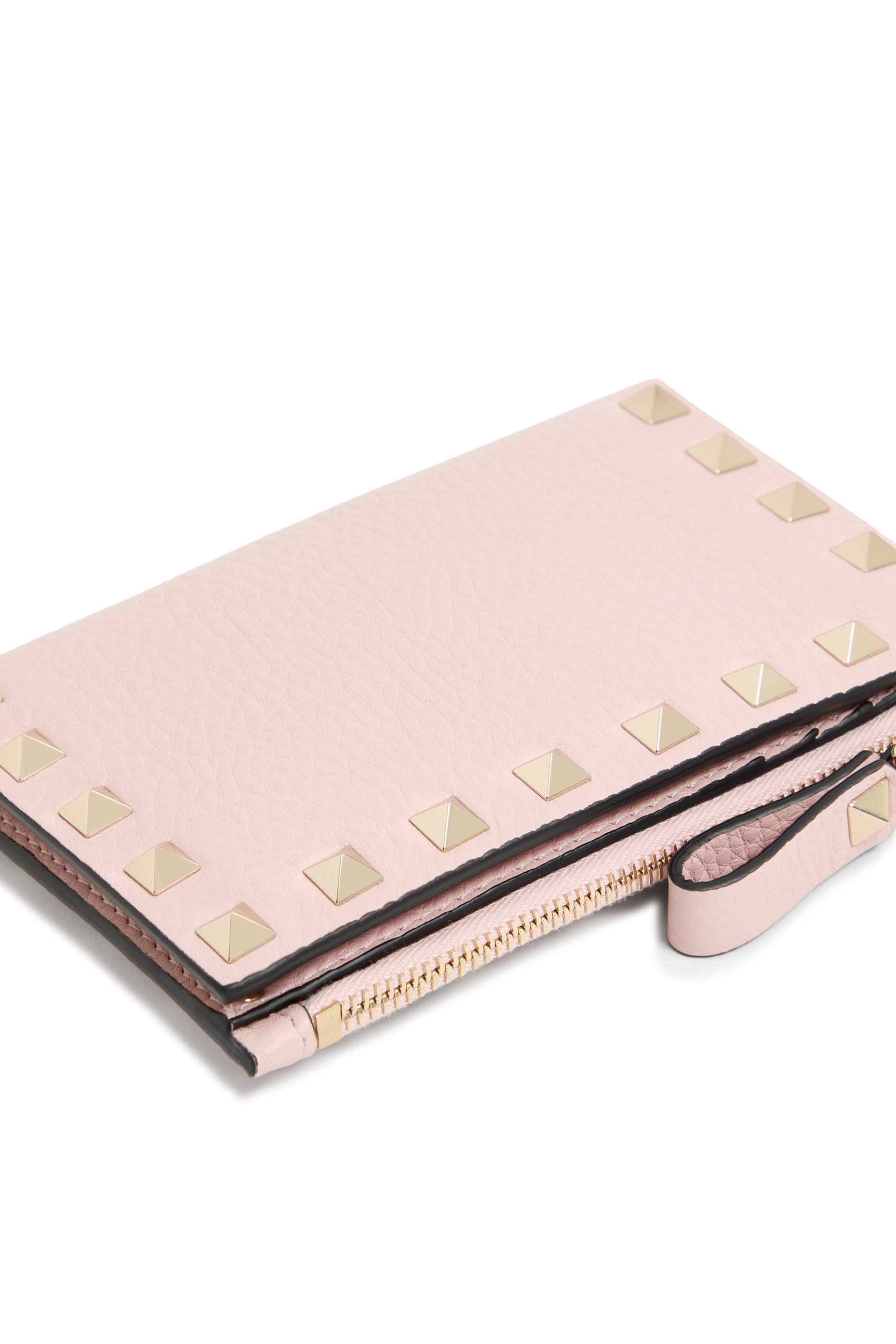 Rockstud Zipper Cardholder