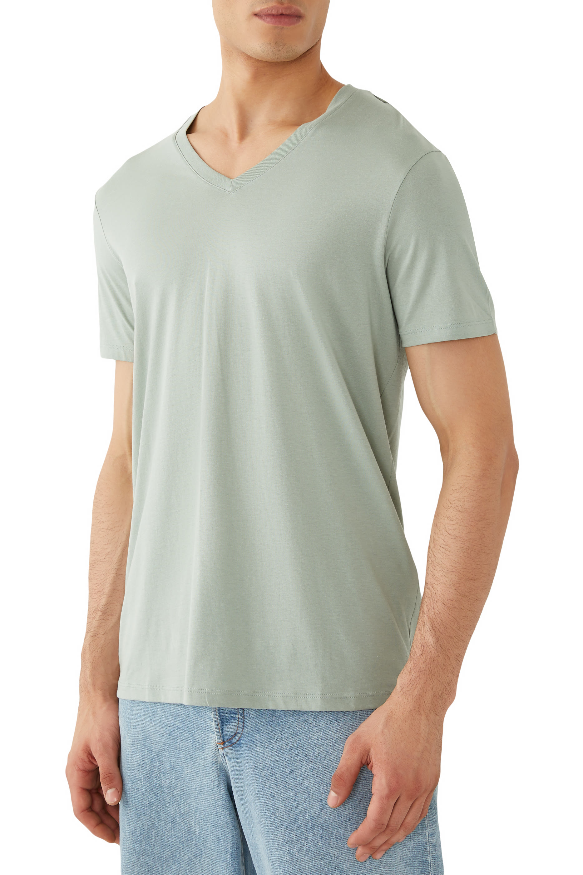 Slim Fit Pima Cotton T-Shirt