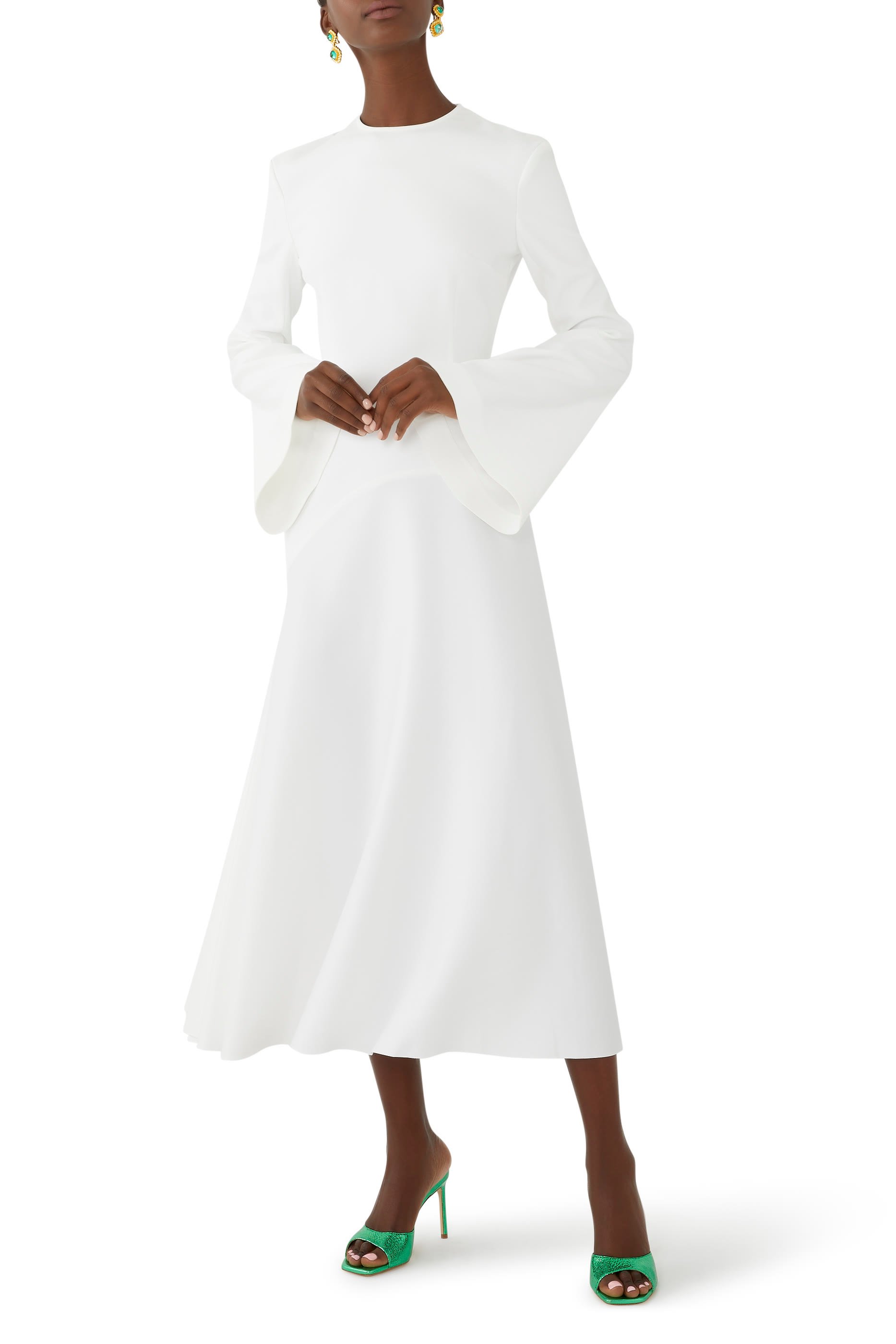 Gaia Long Sleeve Midi Dress
