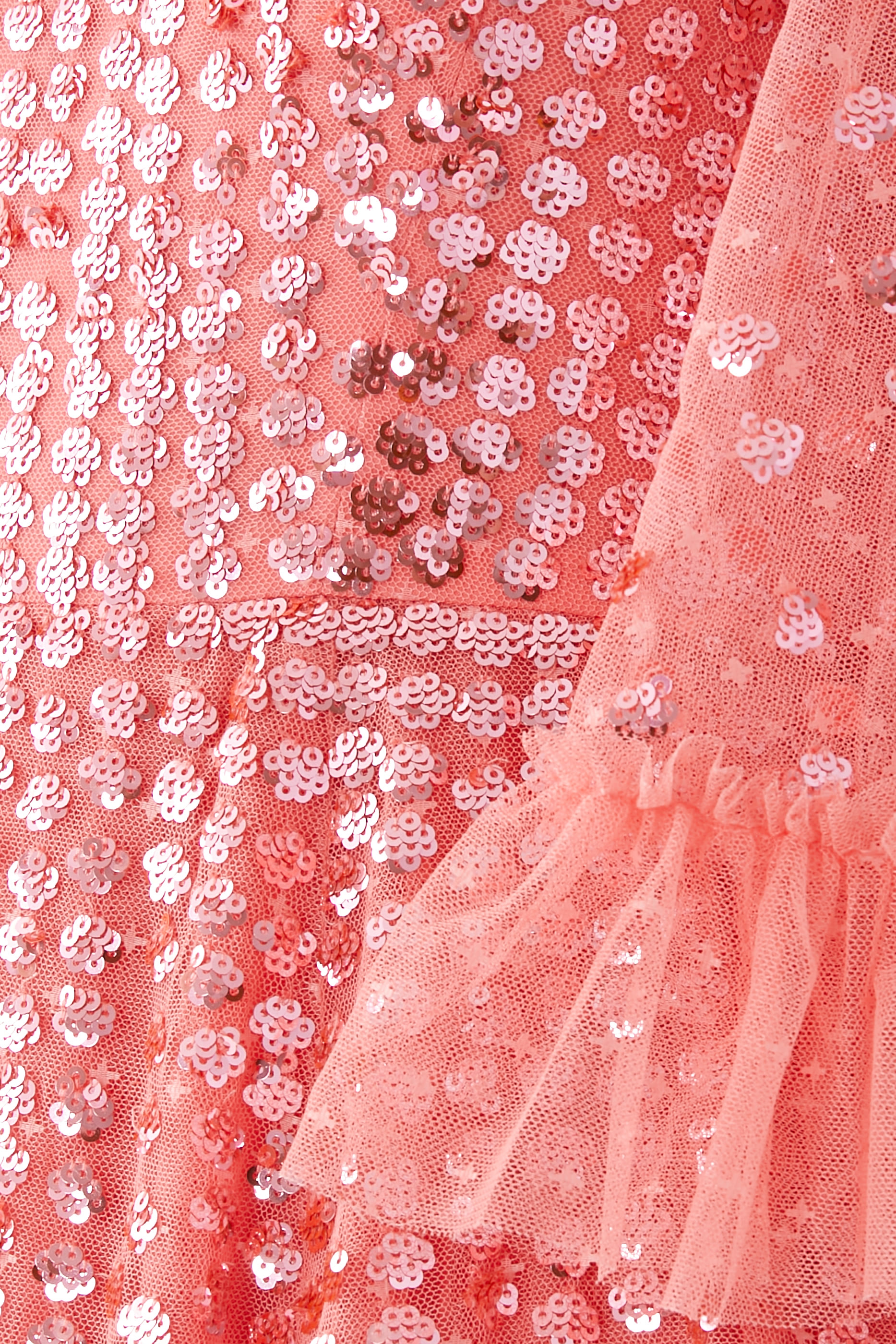 Raindrop Short Sleeve Ankle Gown