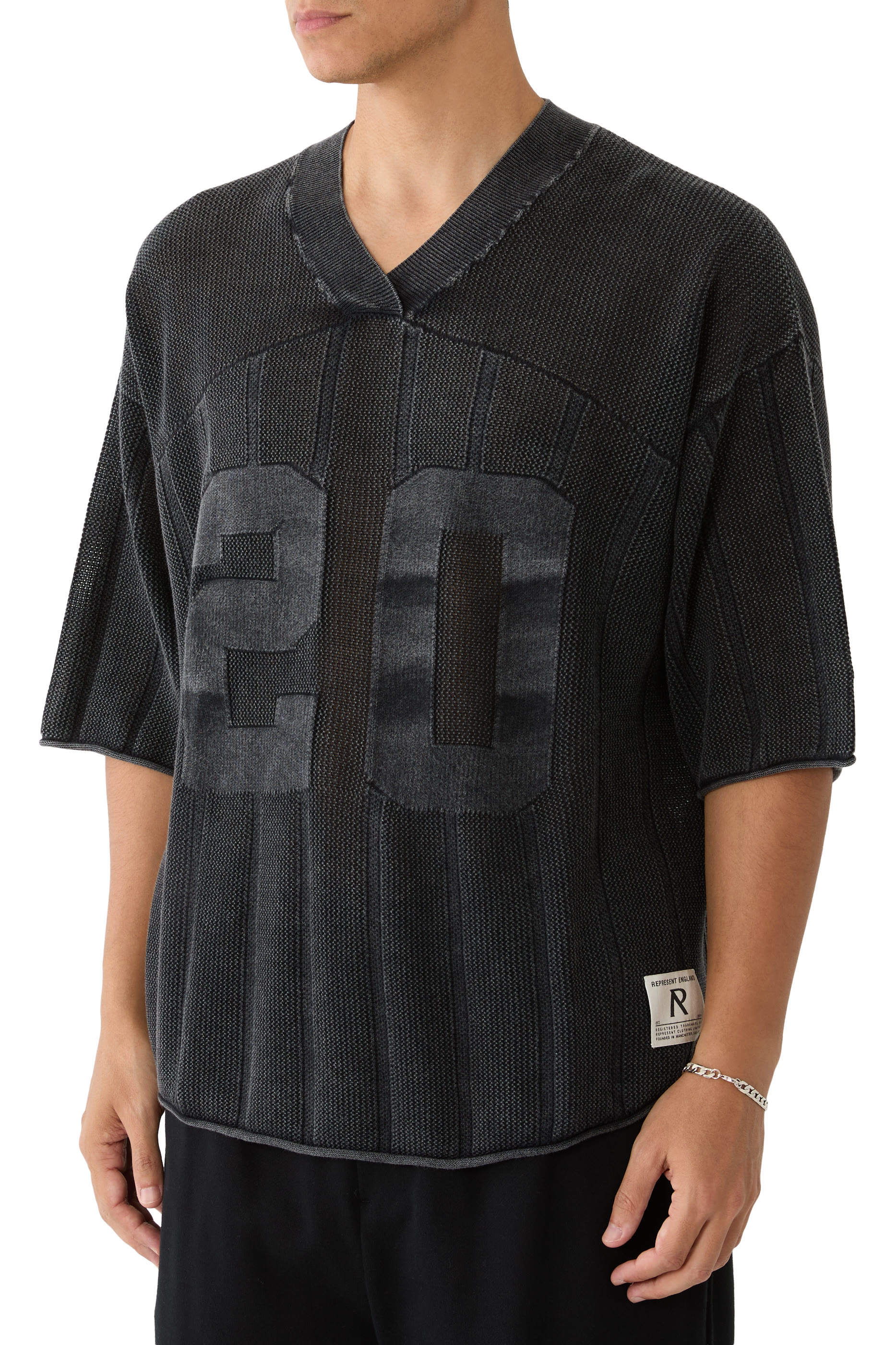 Knitted Varsity Jersey