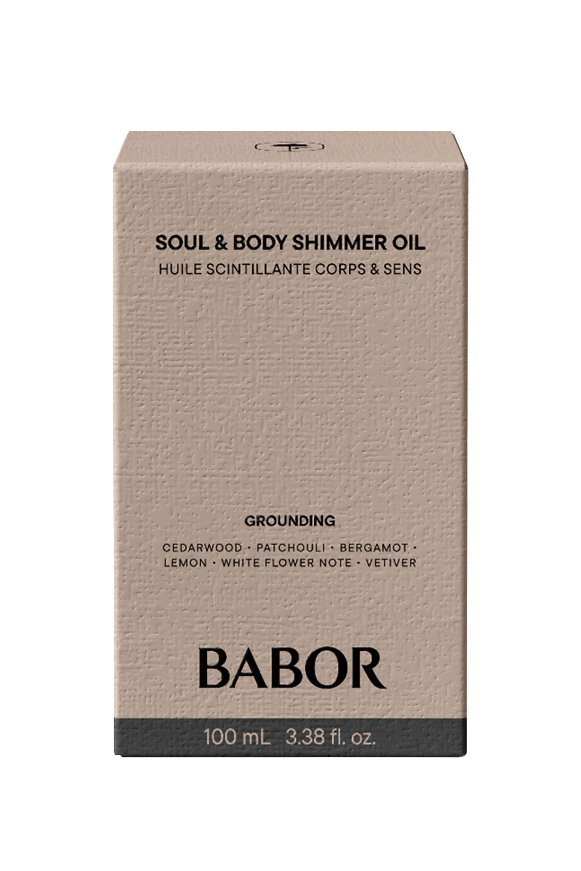 Soul & Body Shimmer Oil Grounding