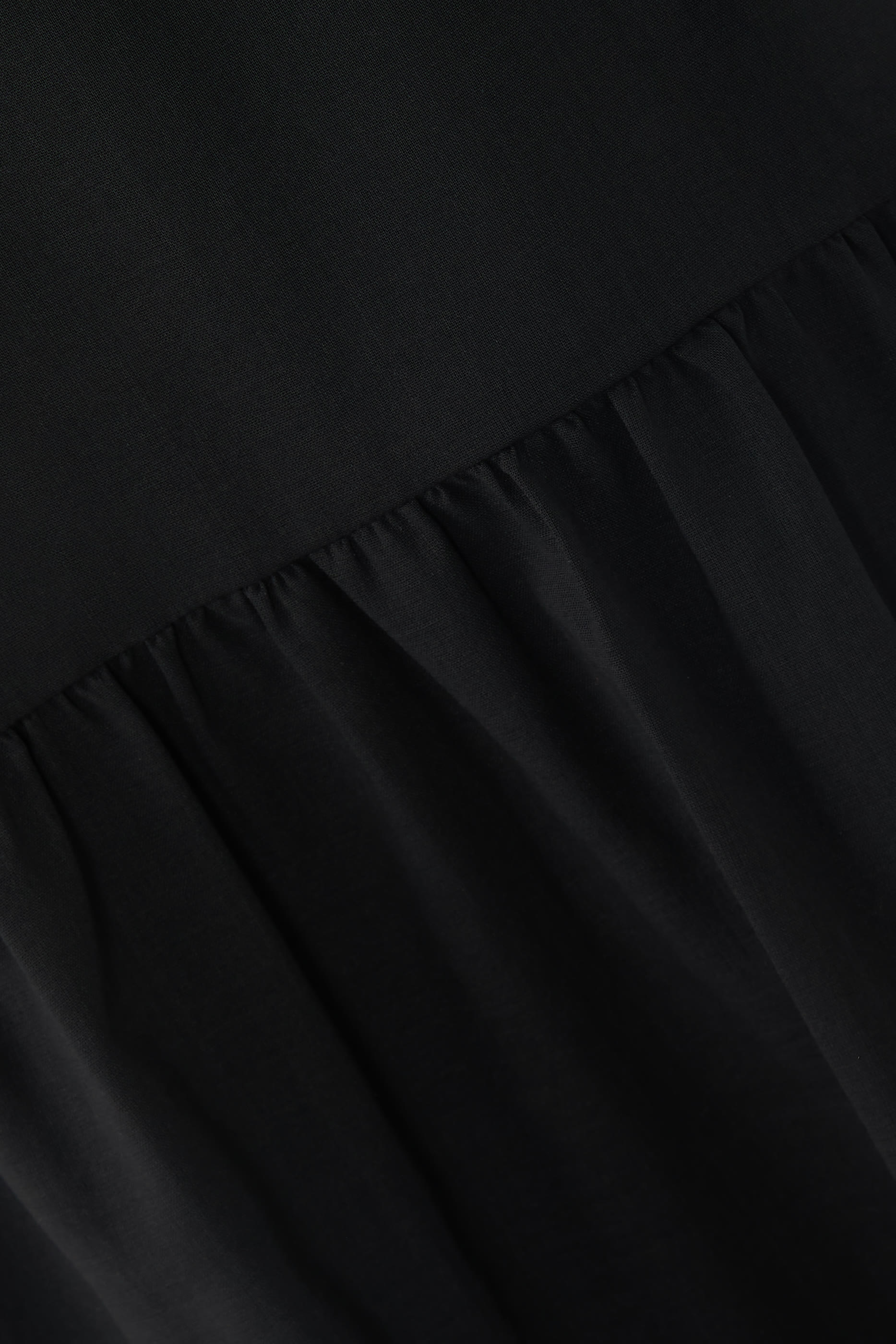 Tie-Neck Midi Dress in Lightweight Wool