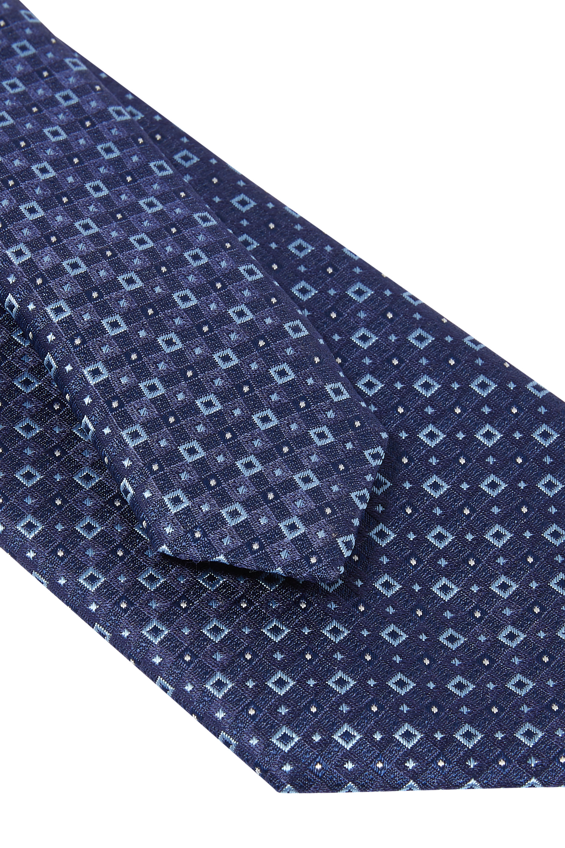 Geometric Silk Tie