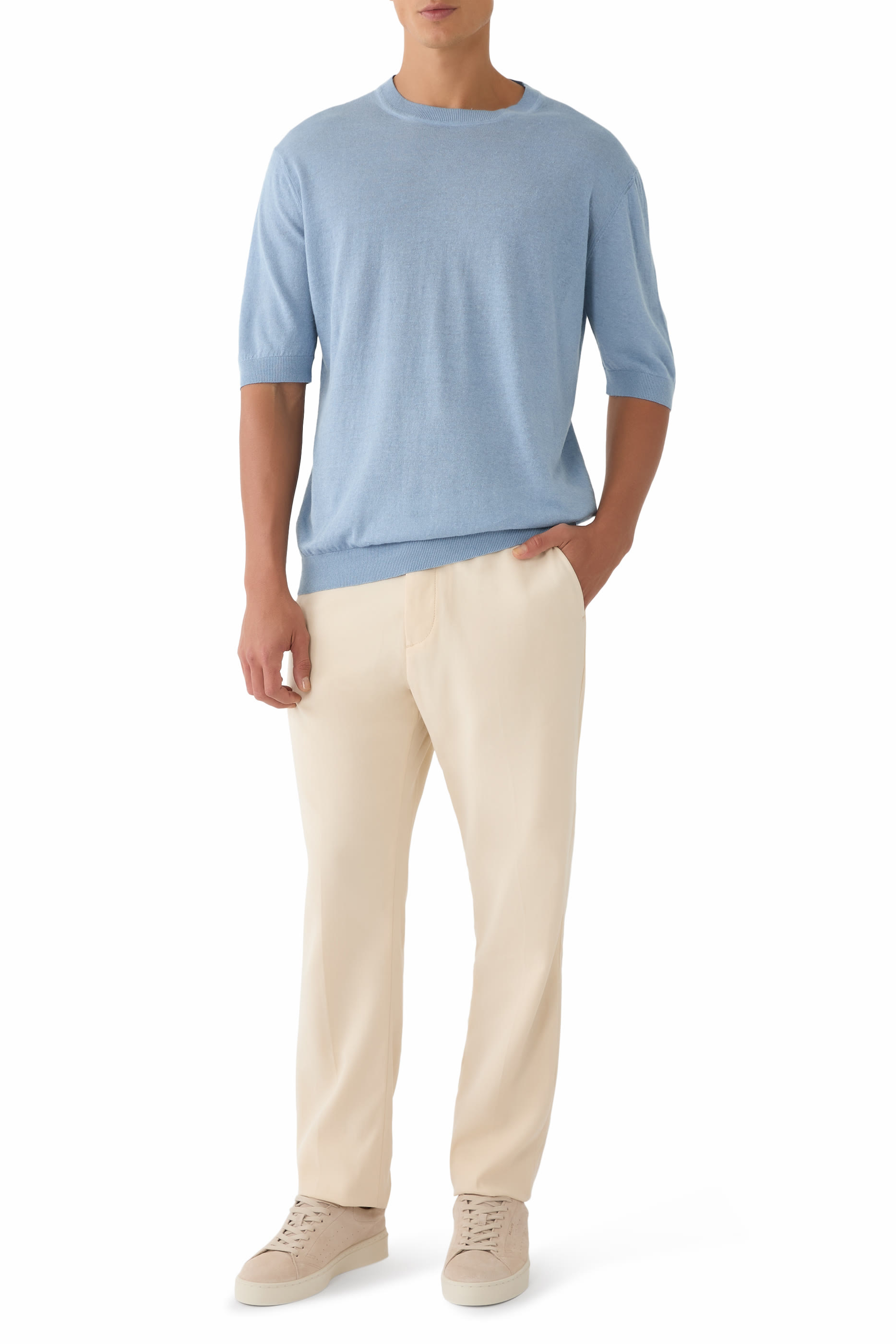 Pantalone Regular Fit Chino Pants