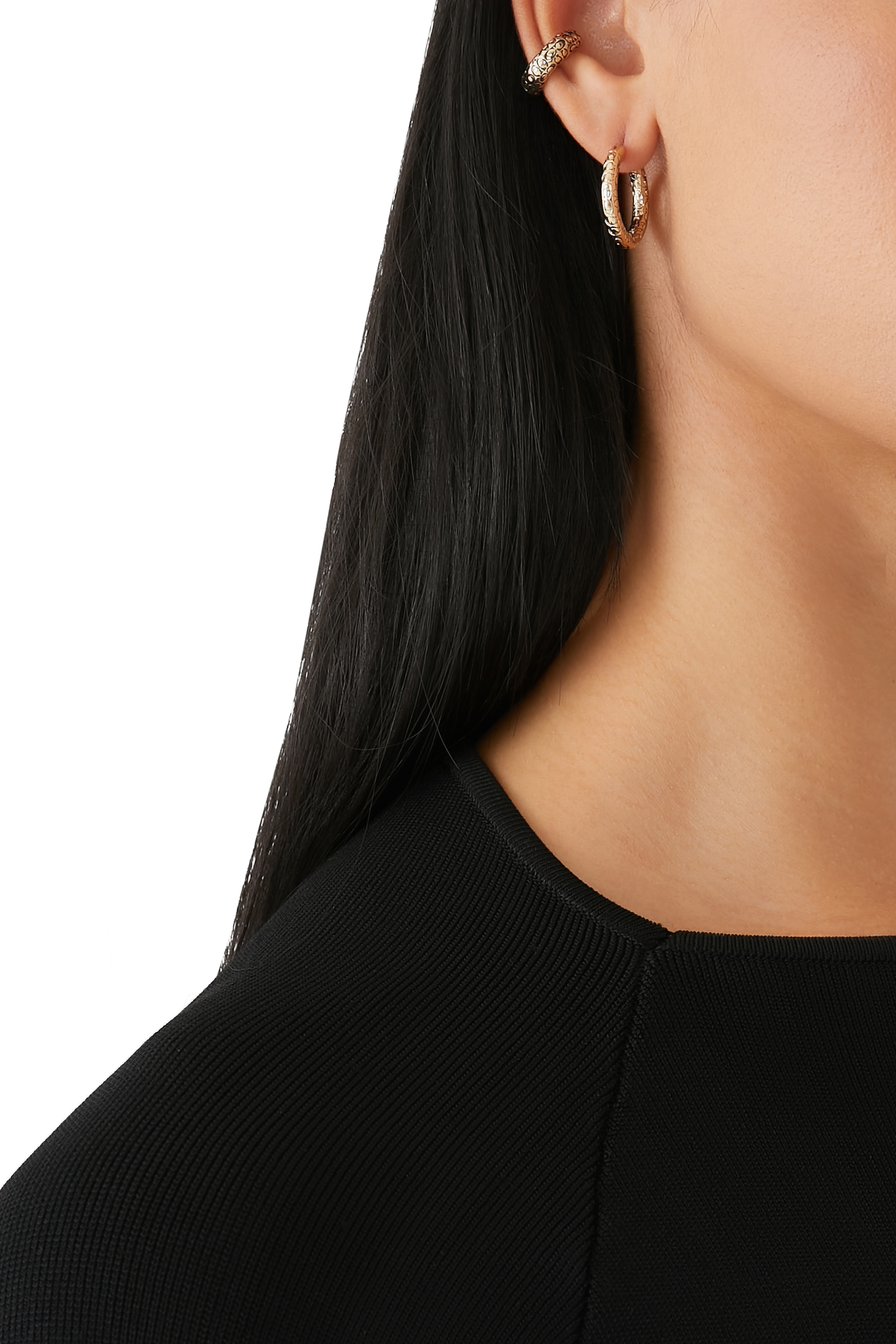 Signature Quilted Ear Cuff