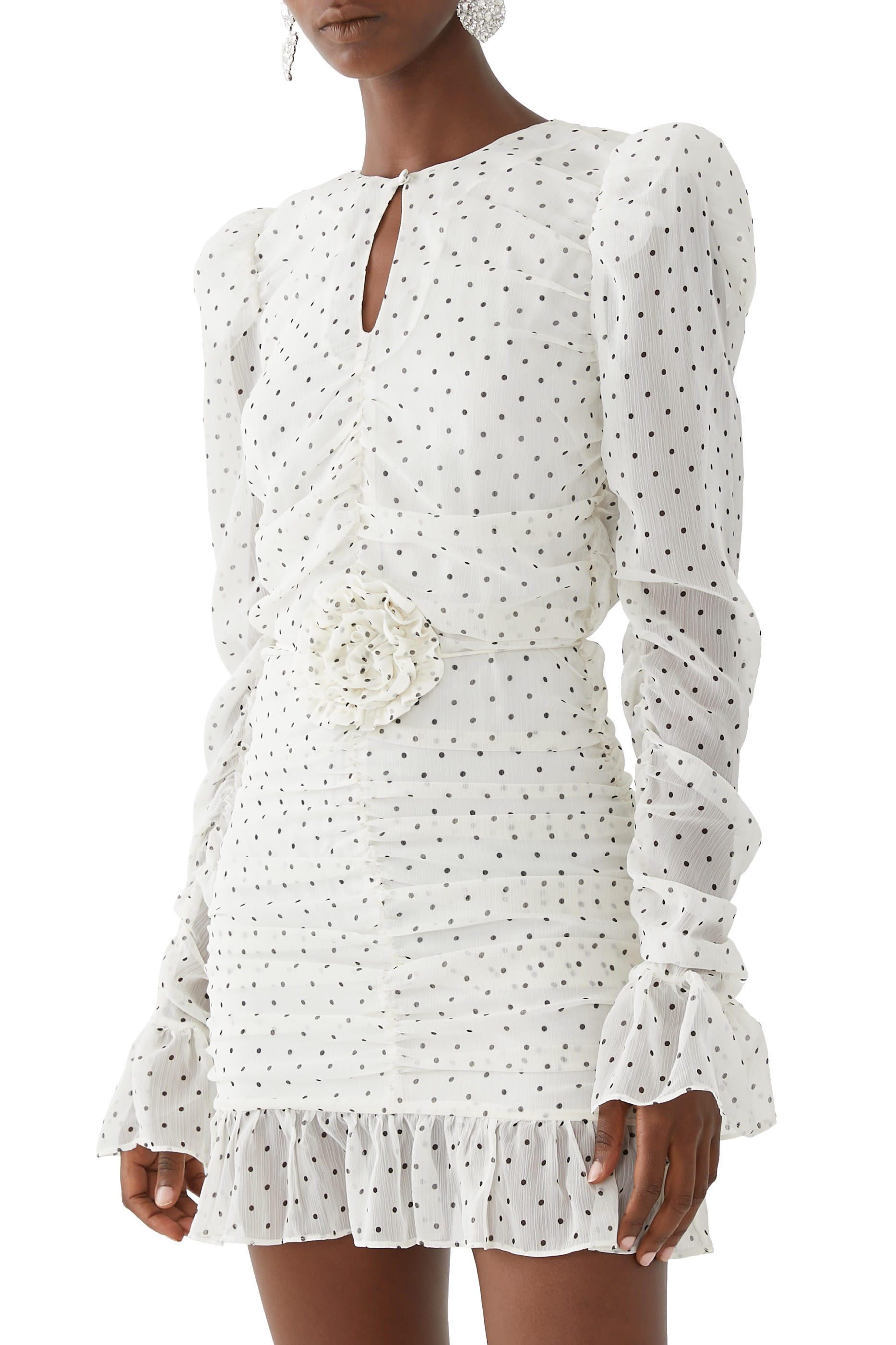 Maxine Plunge Maxi Dress