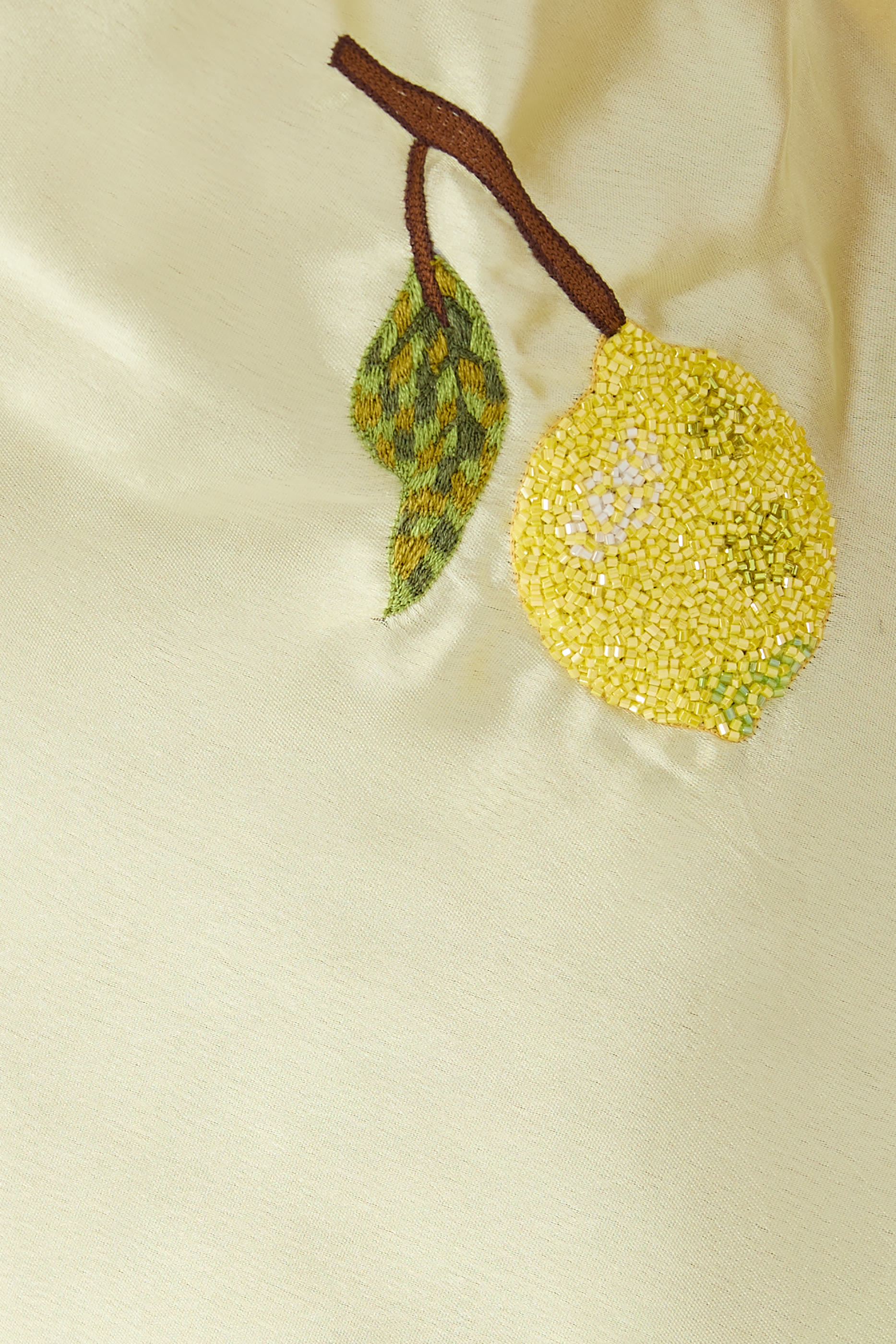 Galli Mini Dress - Lemon