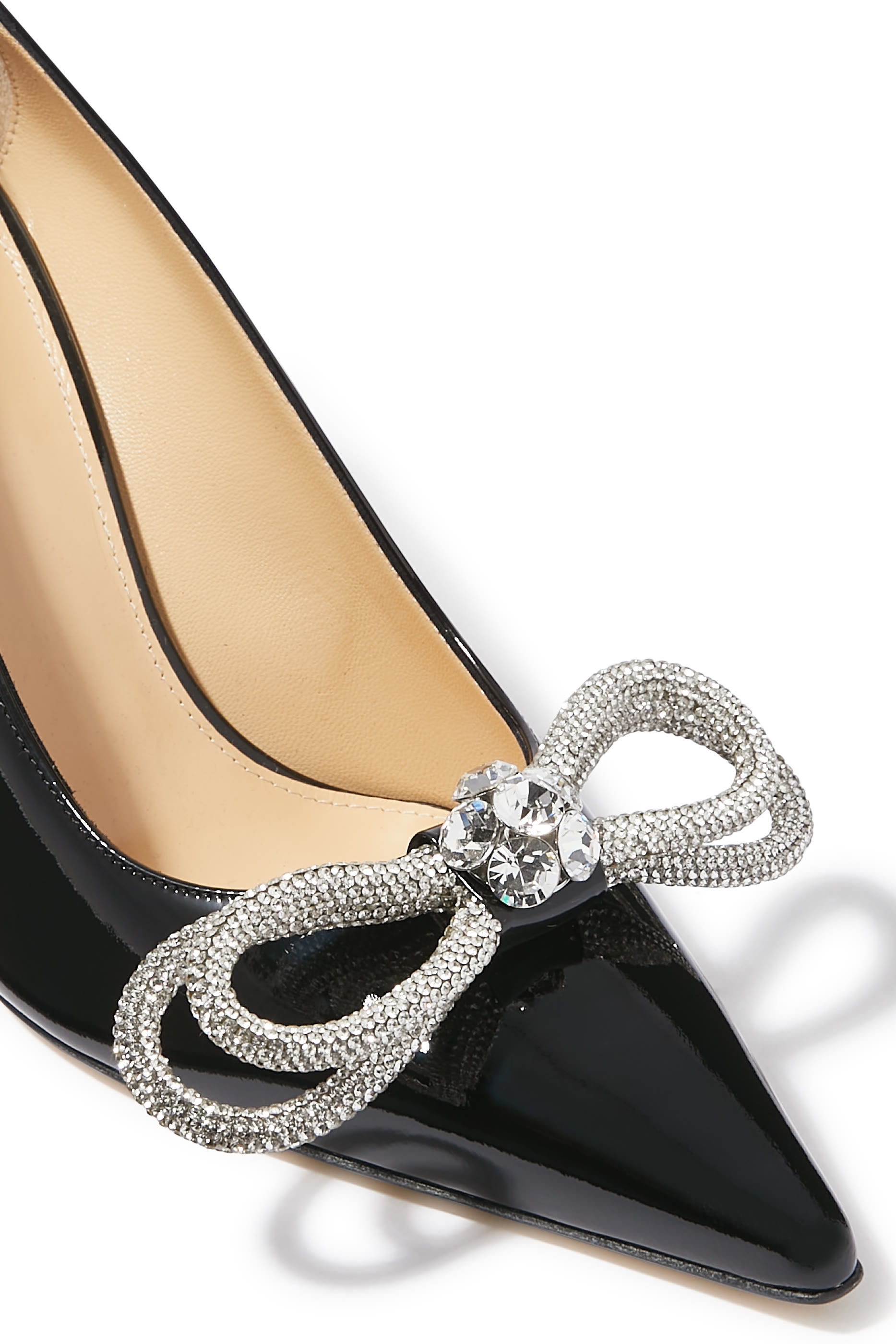 Double Bow 95 Patent Pumps